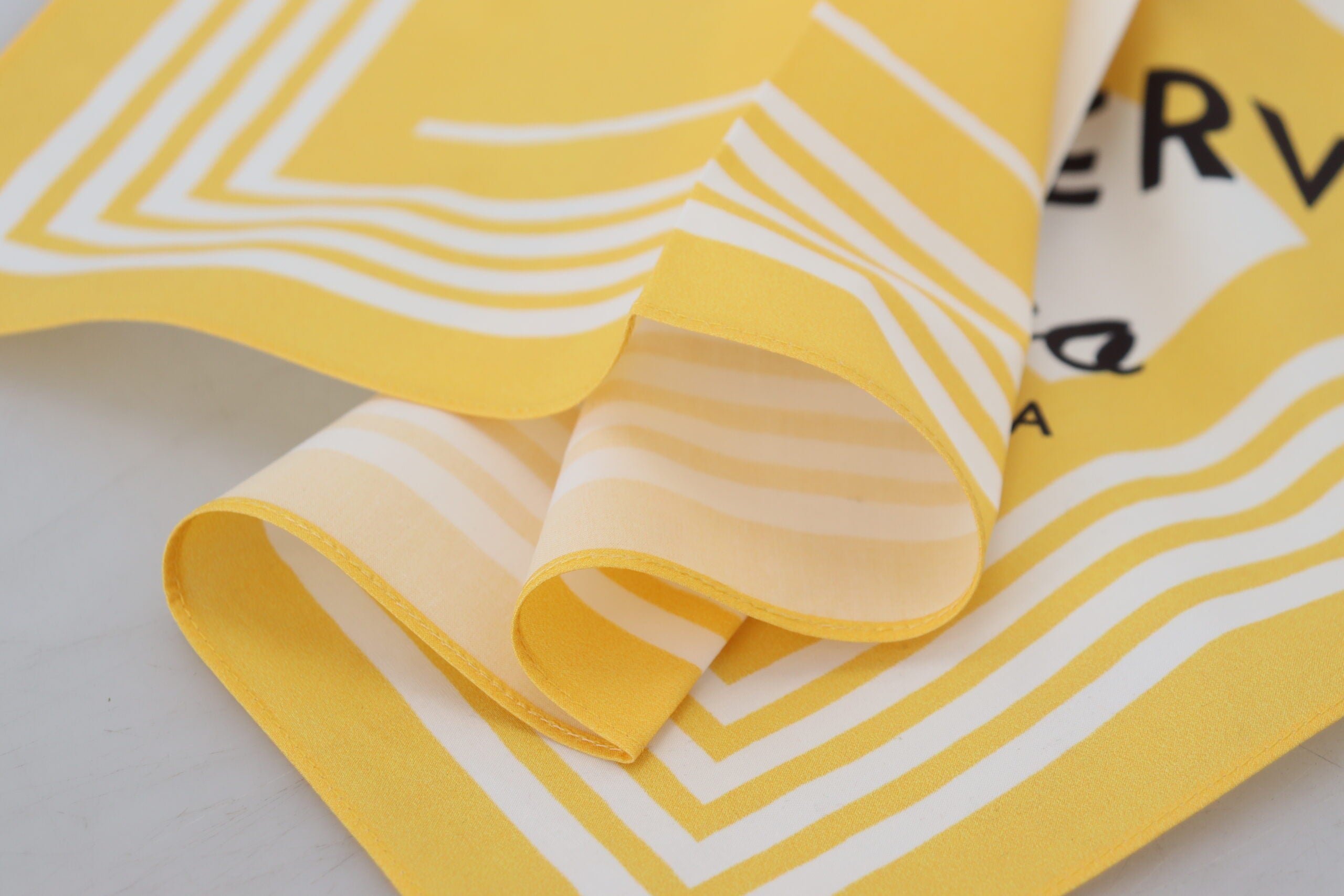 Dolce & Gabbana Elegant Yellow Cotton Square Women's Scarf