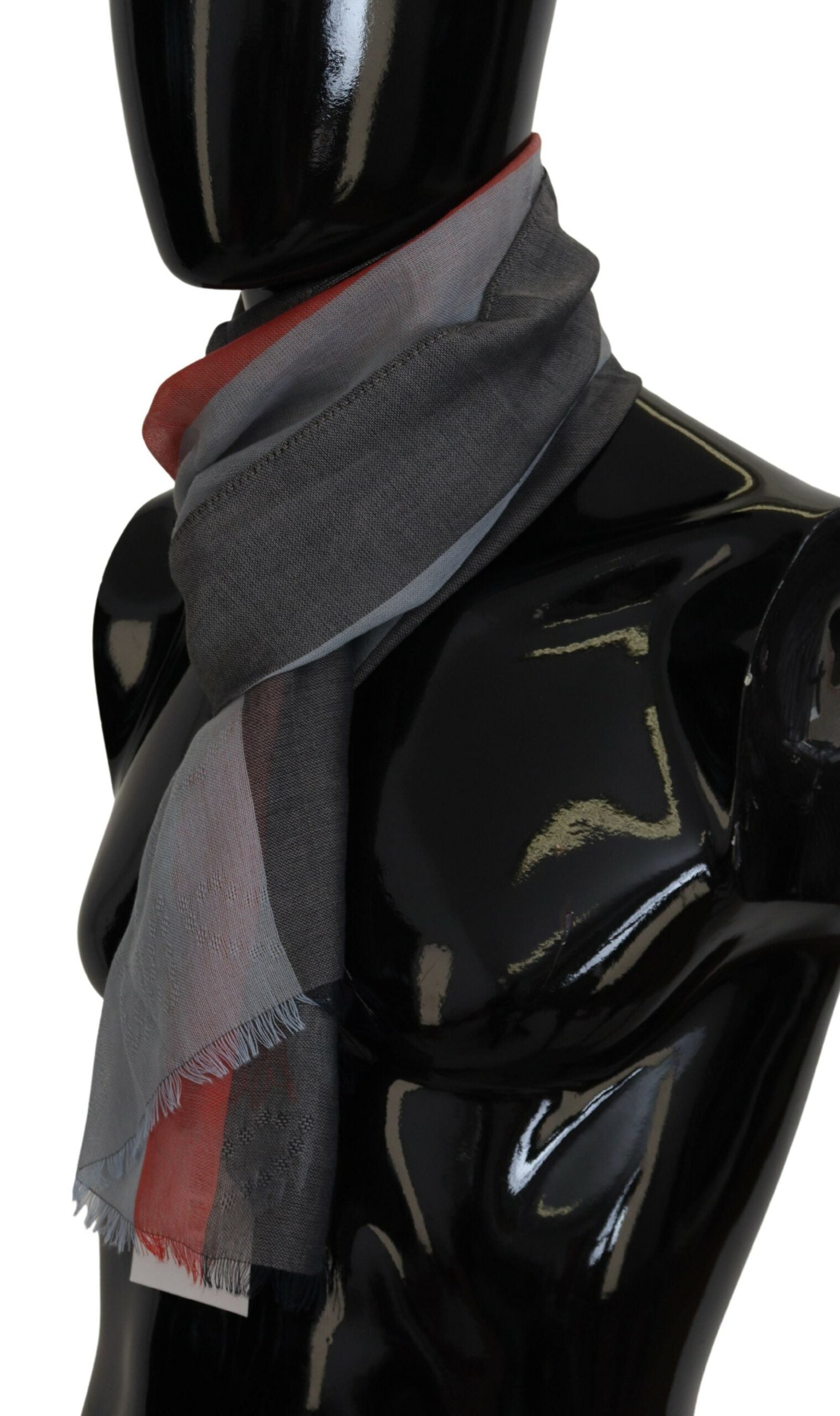 Costume National Multicolor Cotton Men's Luxury Men's Scarf