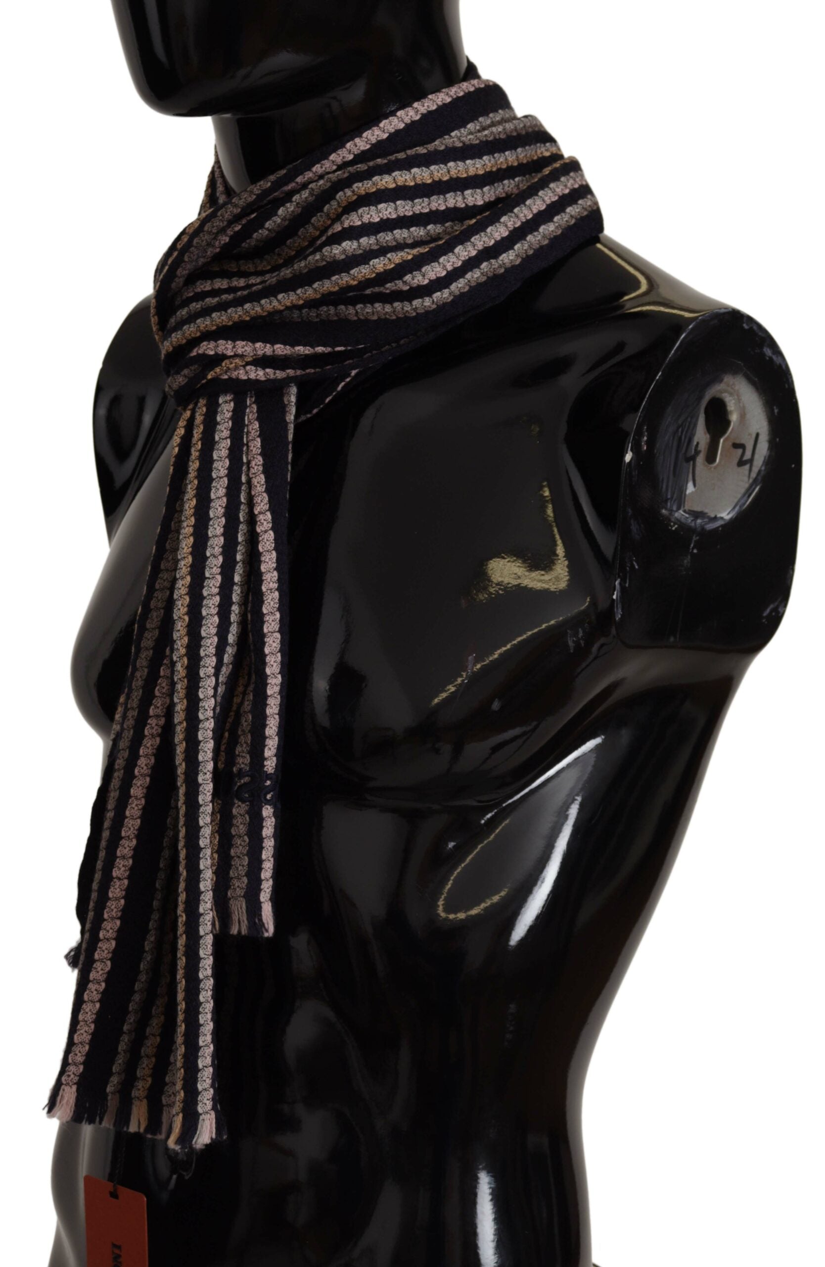 Missoni Authentic Multicolor Wool Mens Men's Scarf