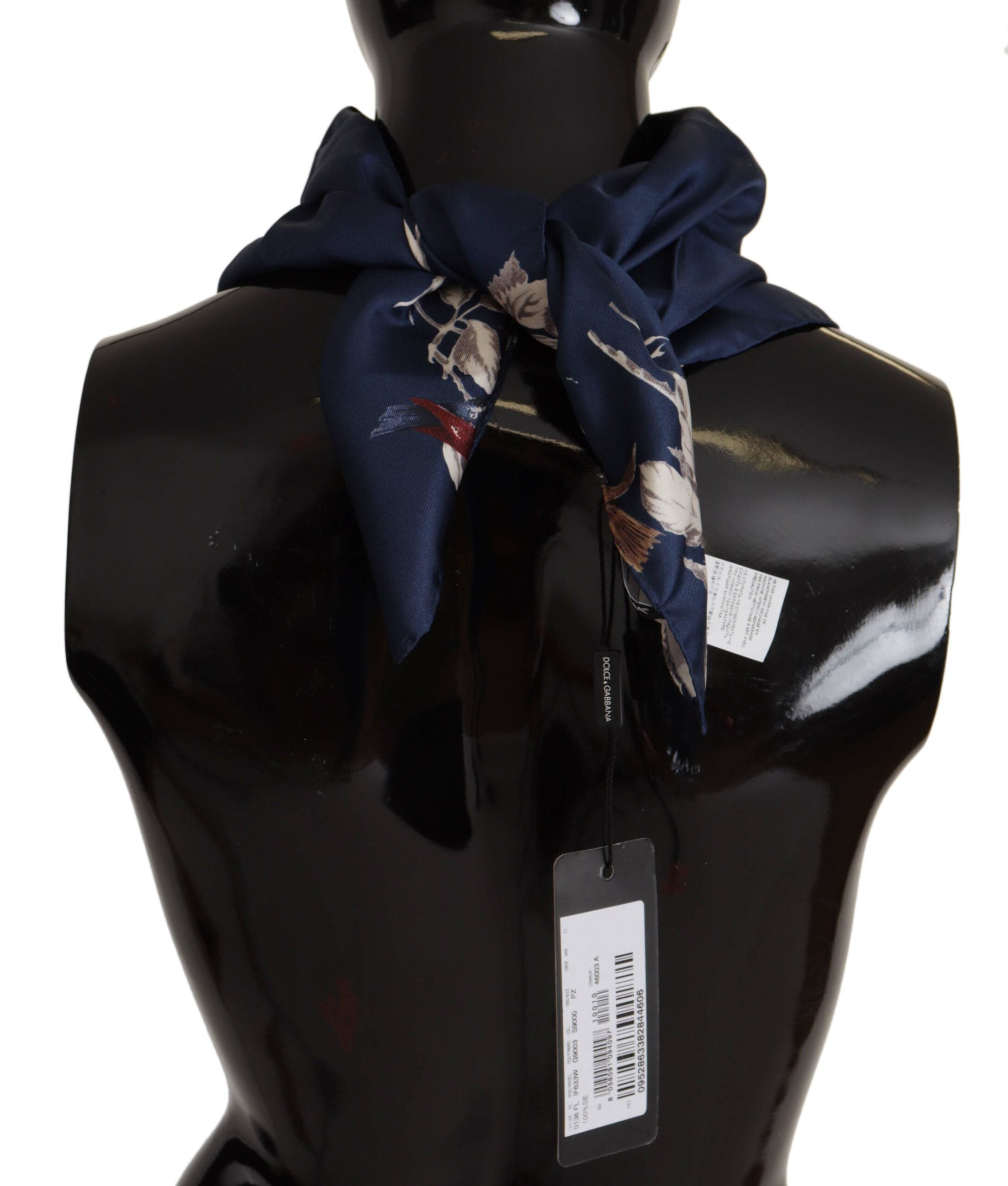 Dolce & Gabbana Elegant Silk Square Scarf for Men's Men