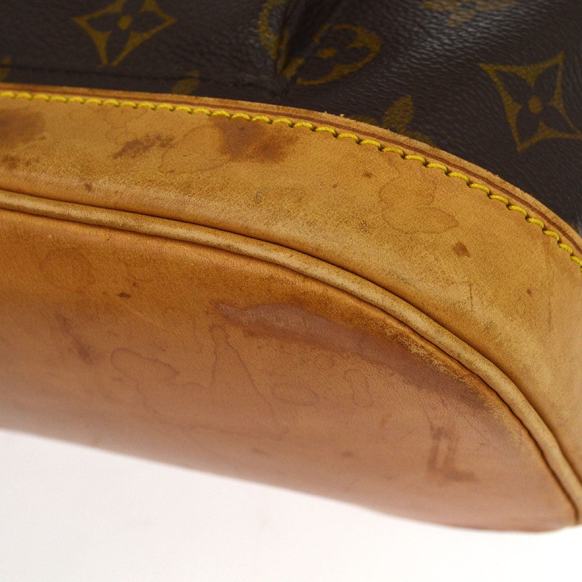 Louis Vuitton Vintage Montsouris Monogram Canvas Brown Canvas Backpack Bag (Pre-Owned)