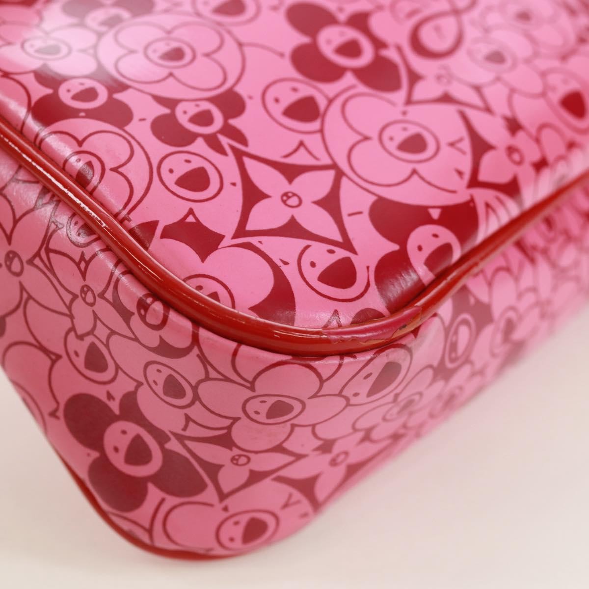 Louis Vuitton Pochette Accessoires Cosmic Blossom Pink Pvc Clutche & Pouche Bag (Pre-Owned)