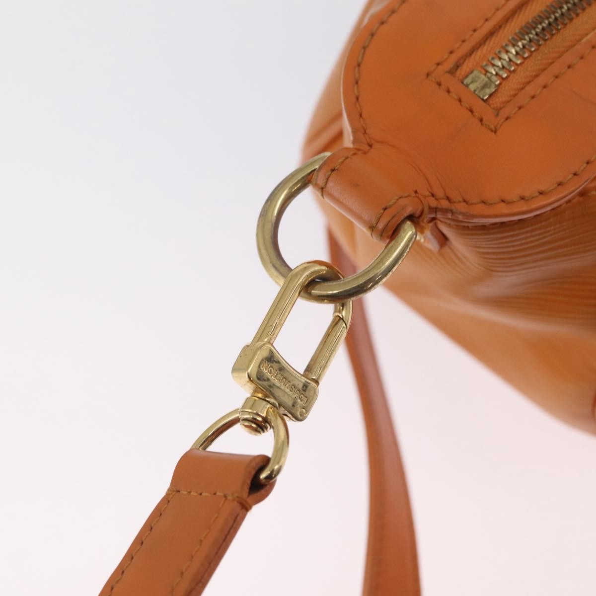 Louis Vuitton Dhanura Epi Leather Orange Leather Handbag (Pre-Owned)
