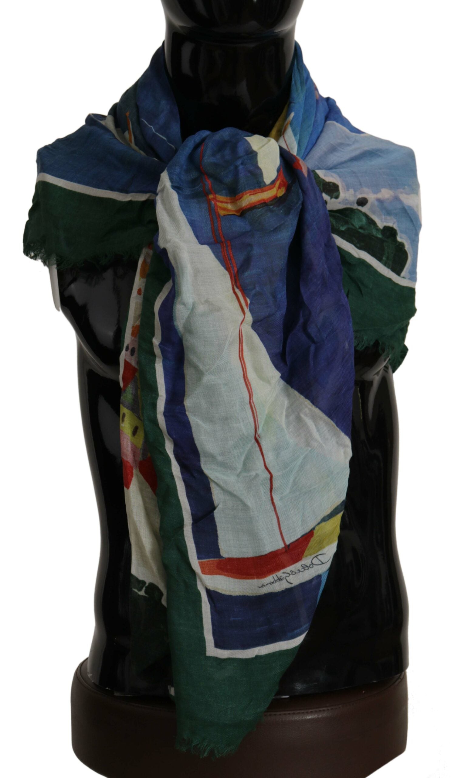 Dolce & Gabbana Elegant Multicolor Silk Blend Square Women's Scarf