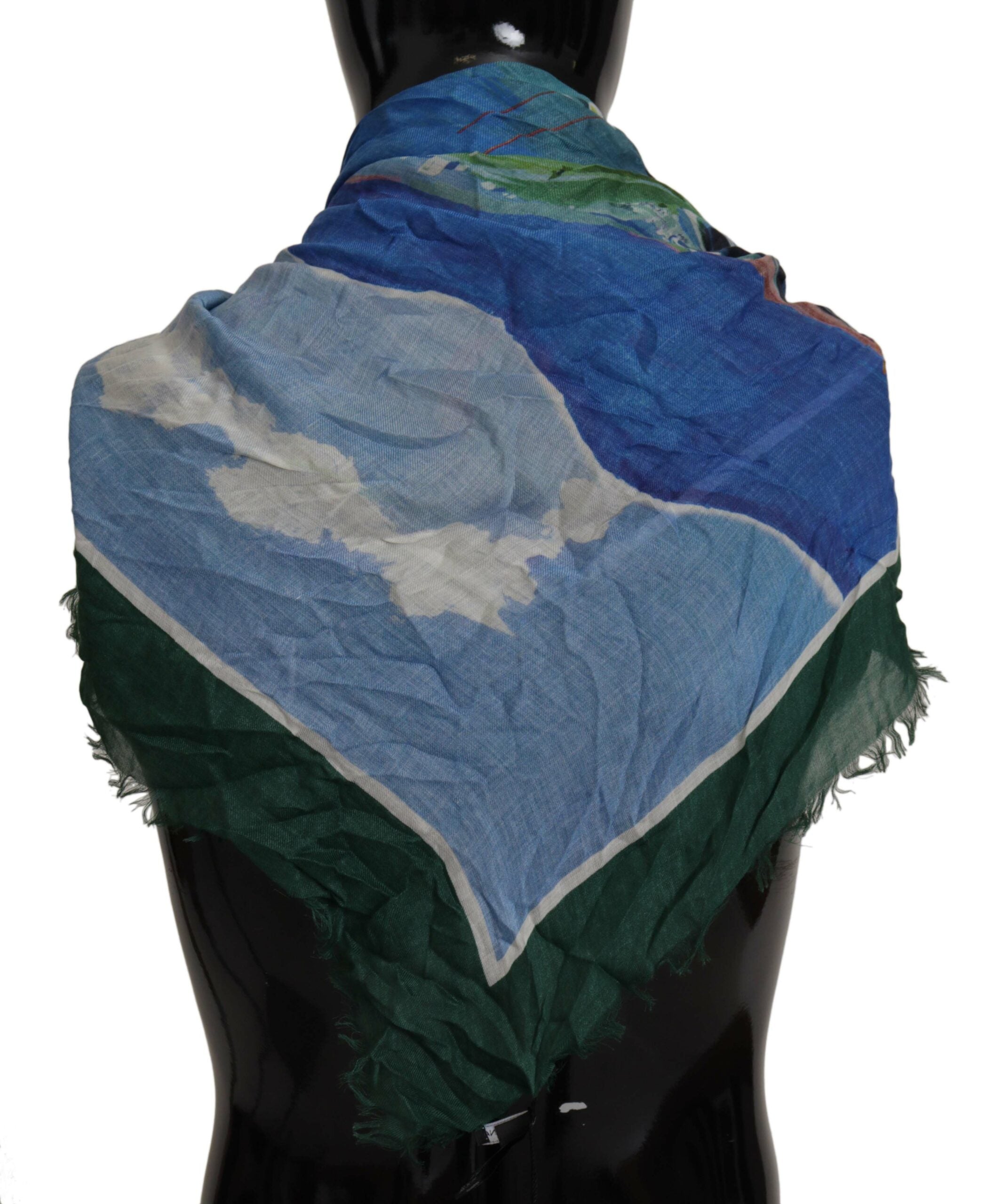 Dolce & Gabbana Elegant Multicolor Silk Blend Square Women's Scarf