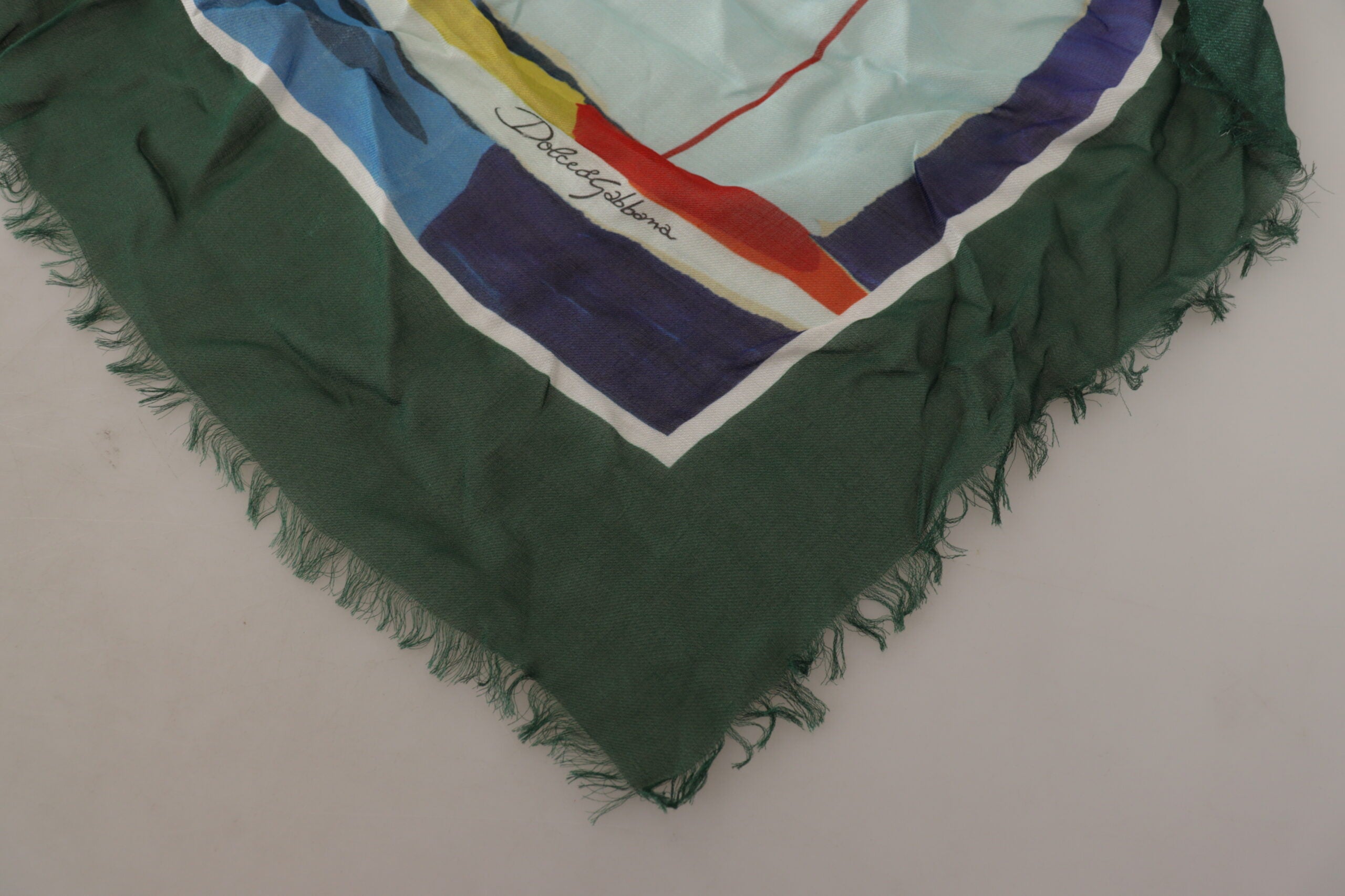Dolce & Gabbana Elegant Multicolor Silk Blend Square Women's Scarf