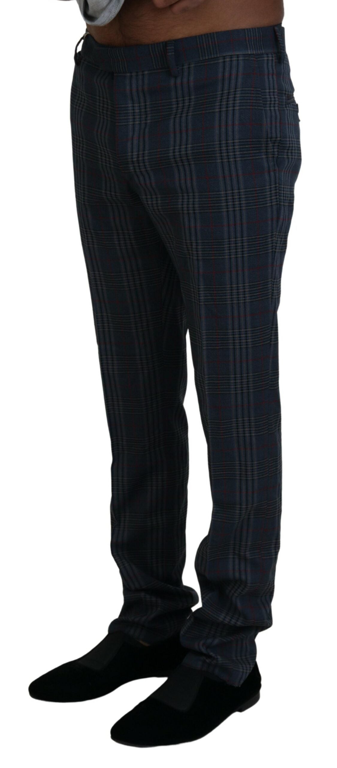 BENCIVENGA Elegant Multicolor Pure Wool Men's Trousers