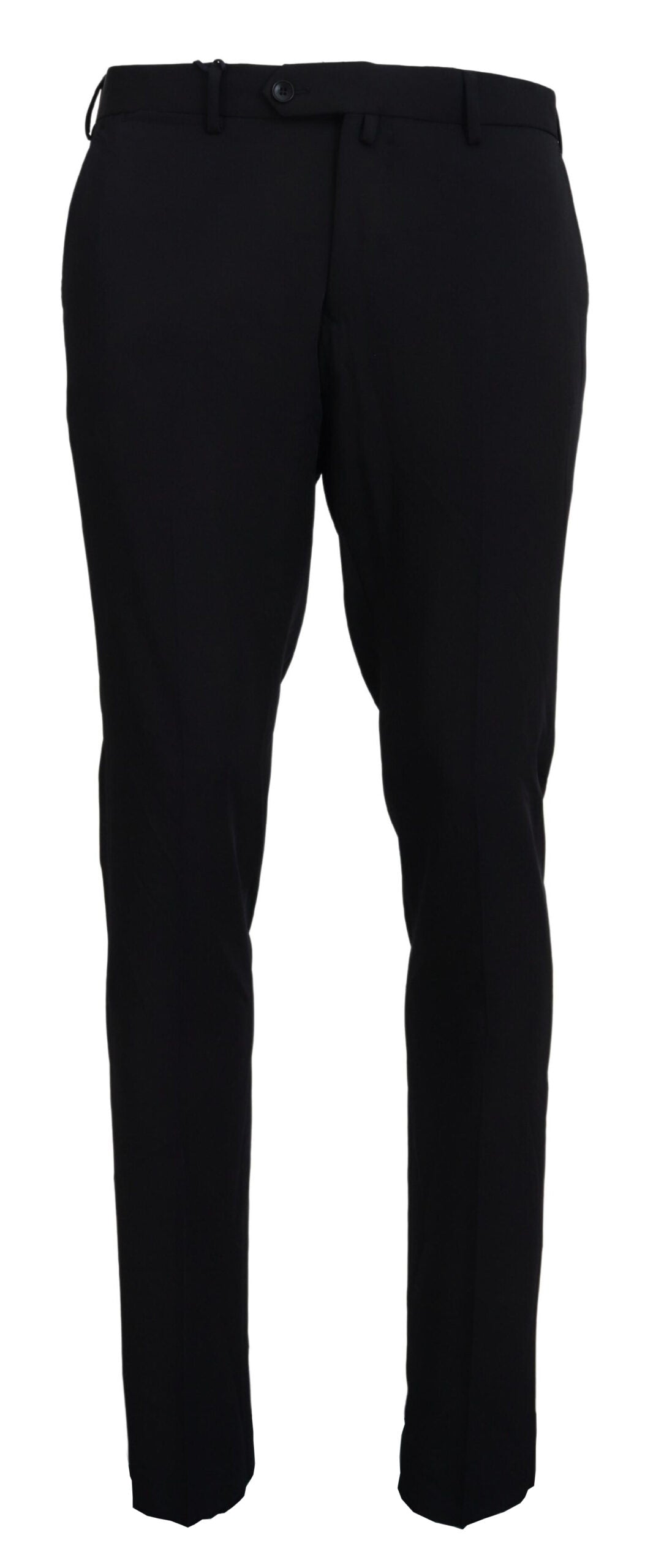 Domenico Tagliente Sophisticated Black Dress Pants for Men's Men