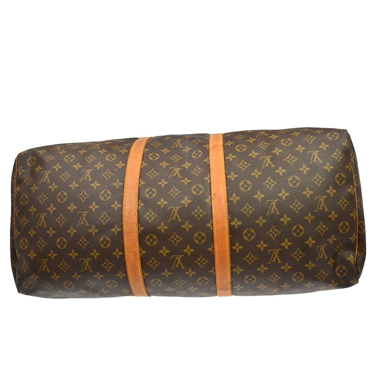 Louis Vuitton Keepall Monogram Canvas Brown Canvas Travel Bag Bag (Pre-Owned)