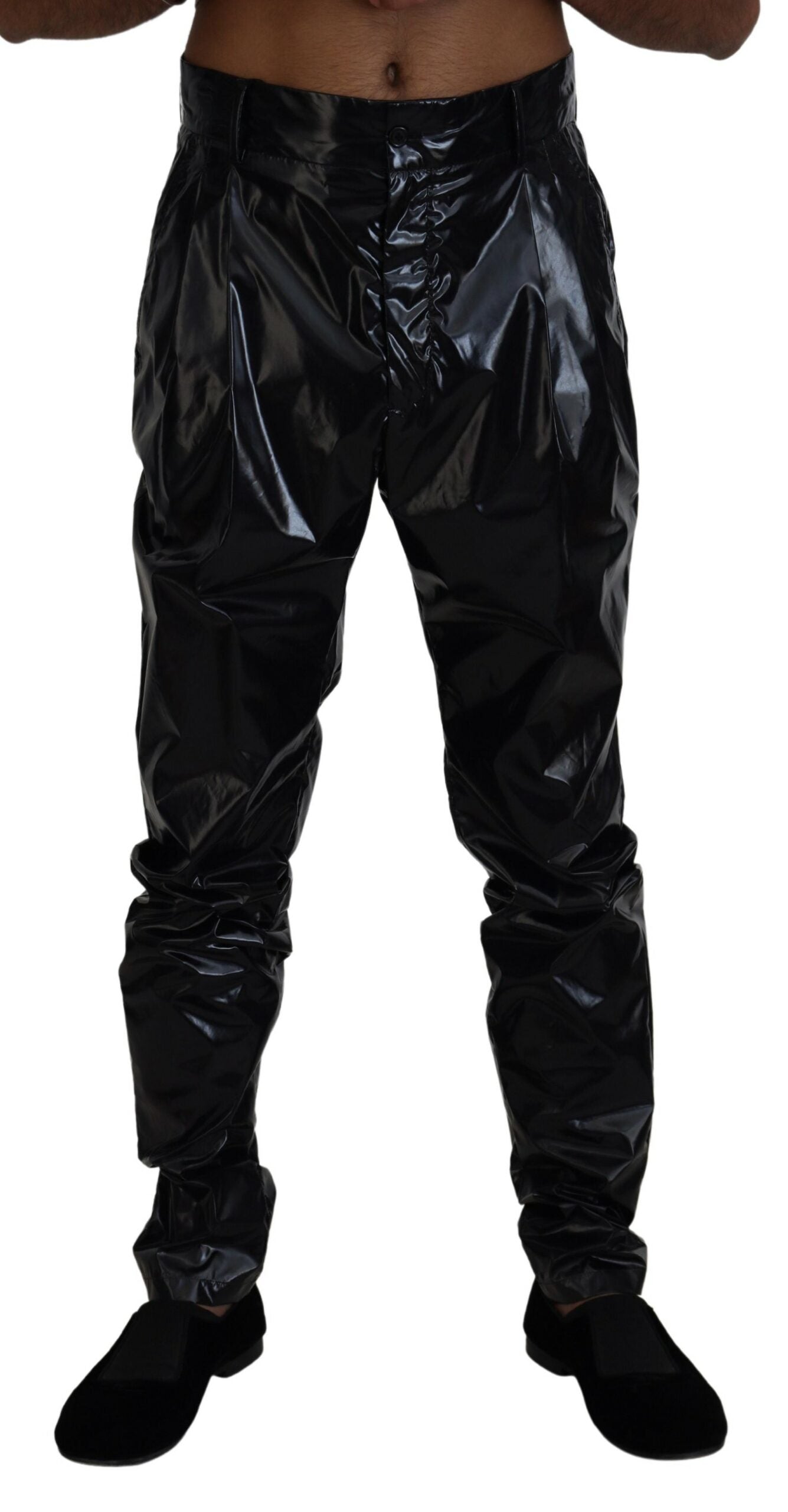 Dolce & Gabbana Sleek Italian Black MainLine Men's Pants