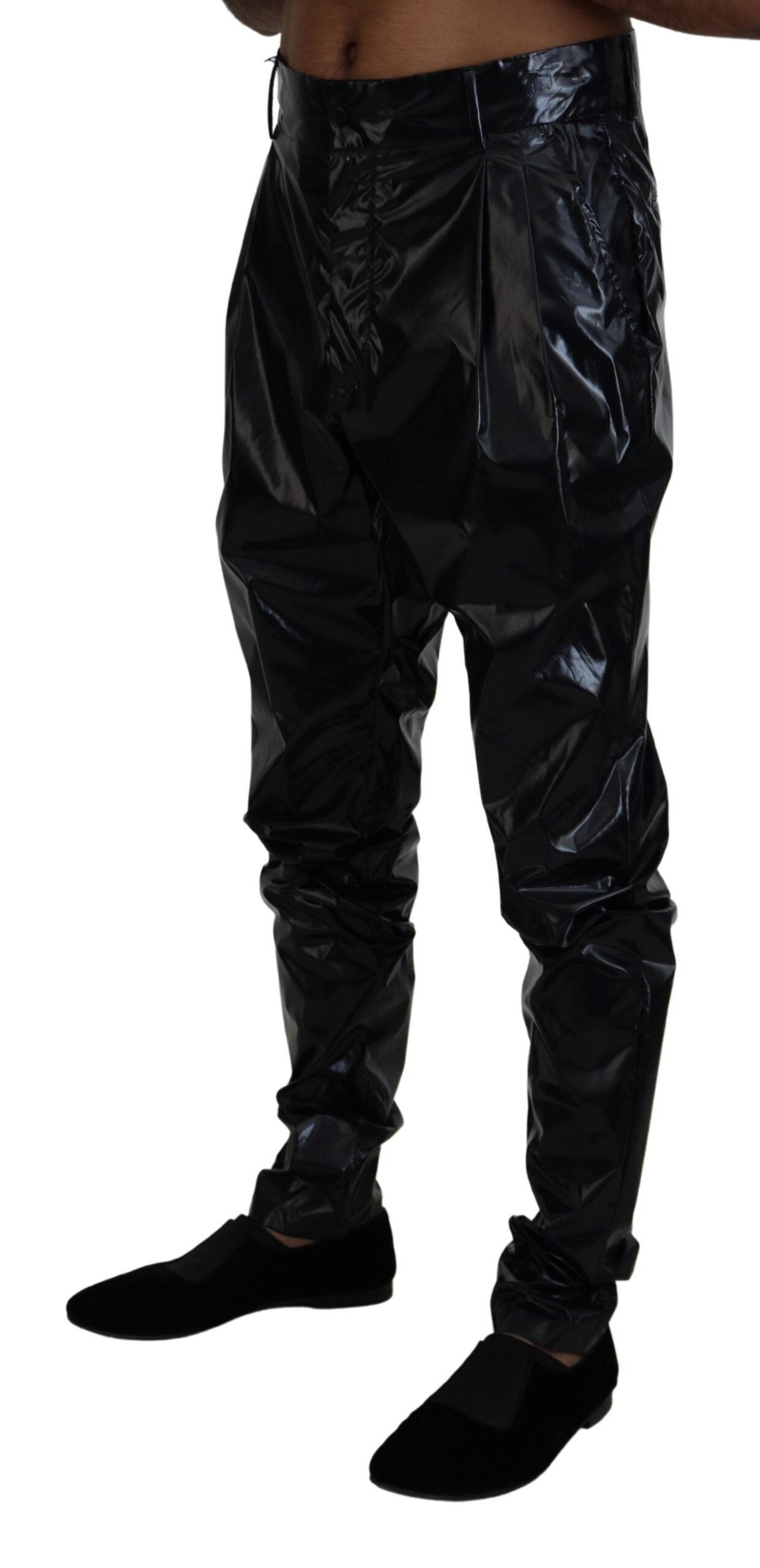 Dolce & Gabbana Sleek Italian Black MainLine Men's Pants
