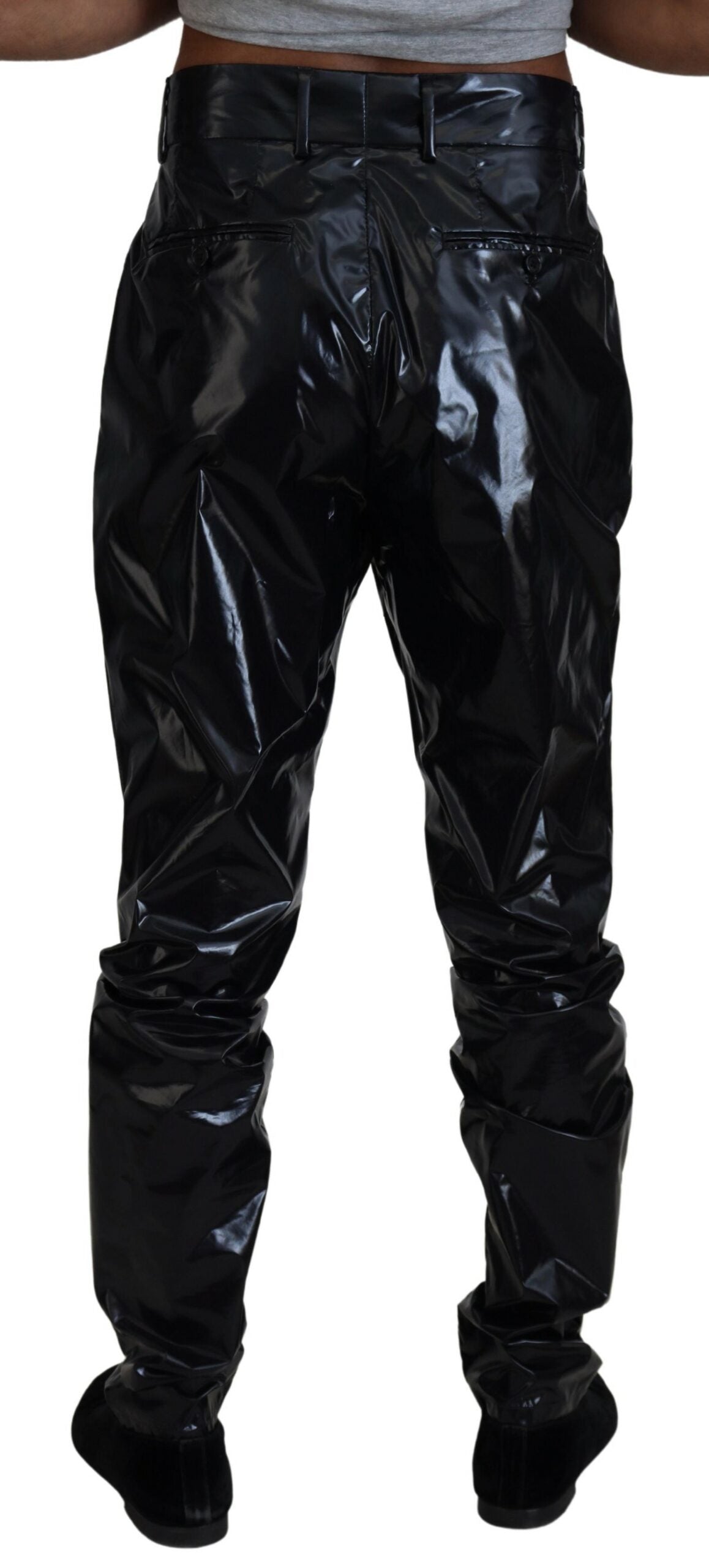 Dolce & Gabbana Sleek Italian Black MainLine Men's Pants