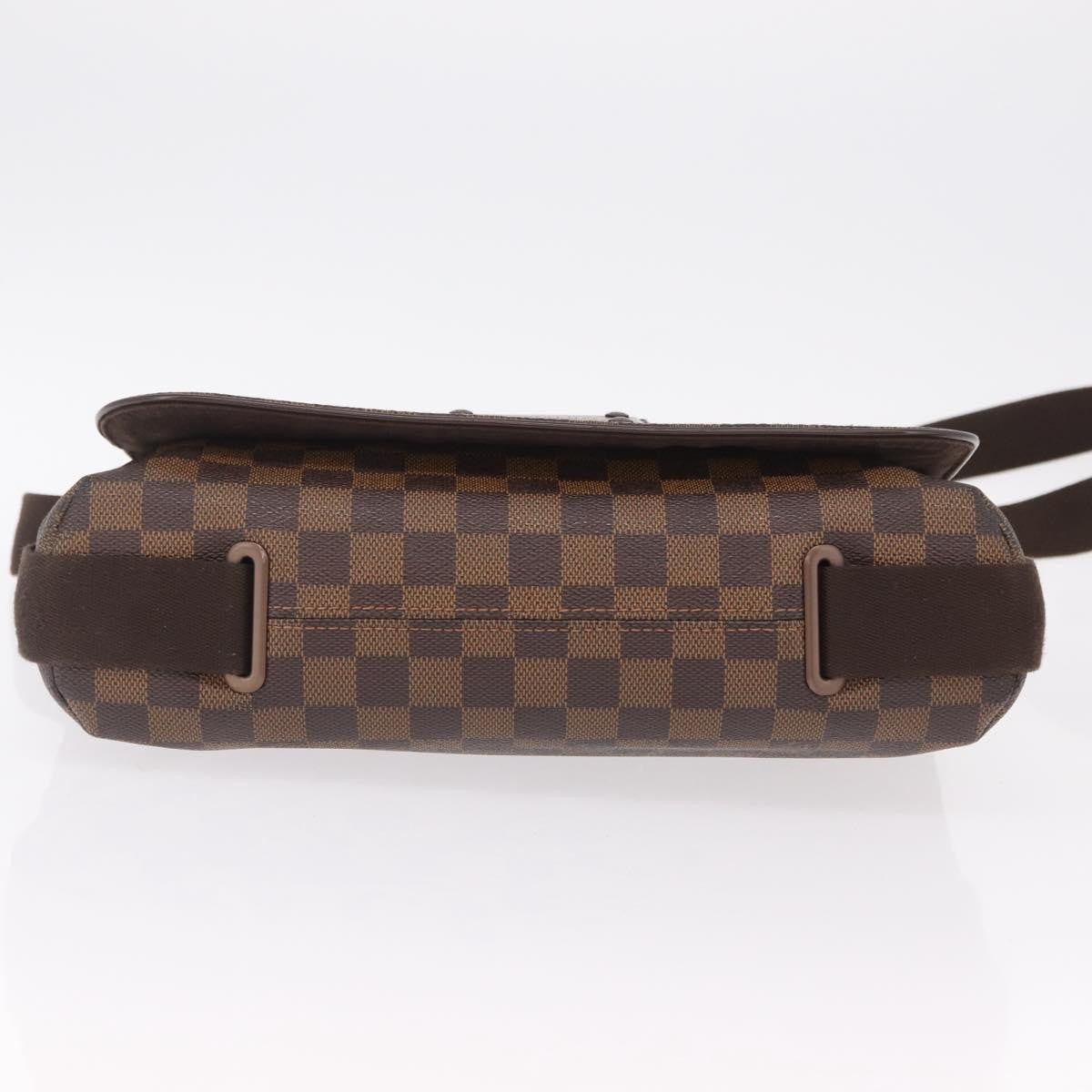Louis Vuitton Brooklyn Damier Brown Canvas Shoulder Bag Bag (Pre-Owned)