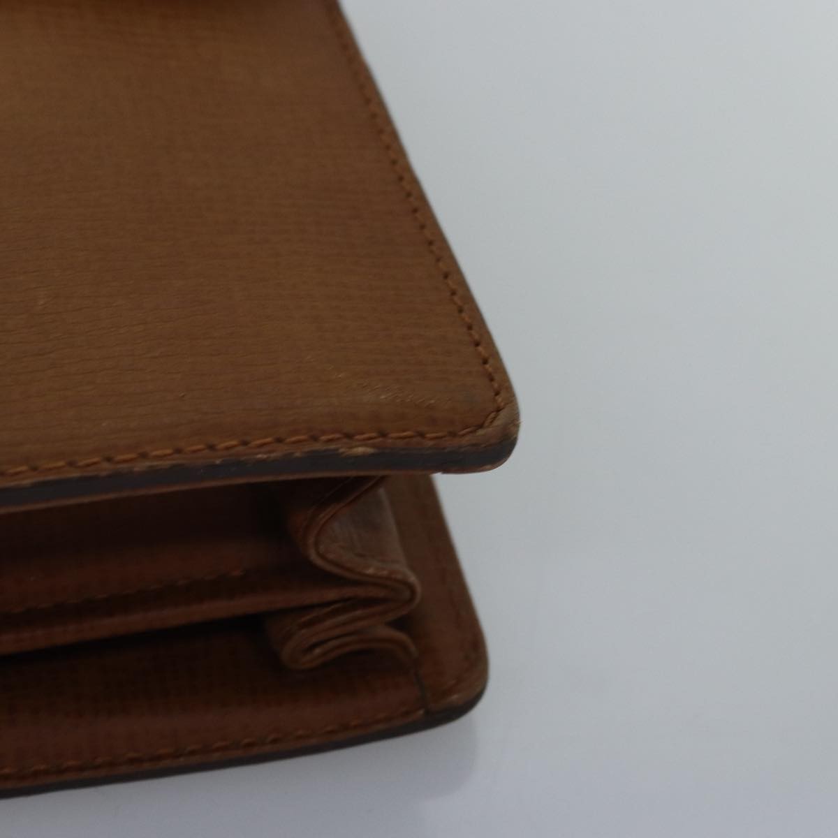 Burberry Vintage Leather Brown Leather Clutche & Pouche Bag (Pre-Owned)