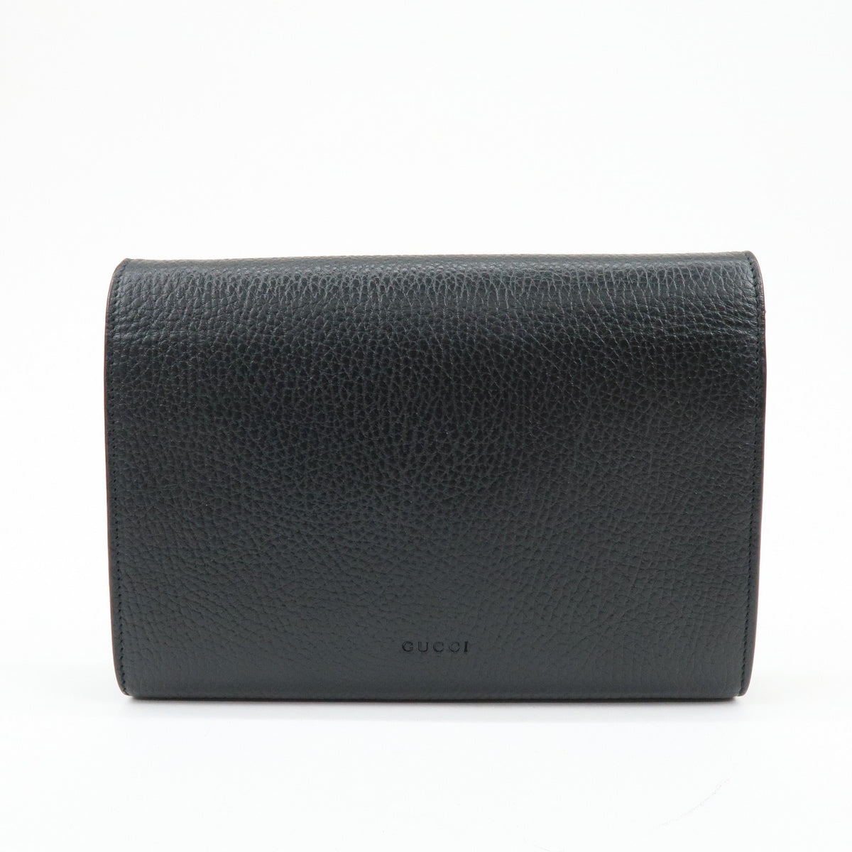 Gucci Dionysus Chain Leather Black Leather Crossbody Bag Bag (Pre-Owned)