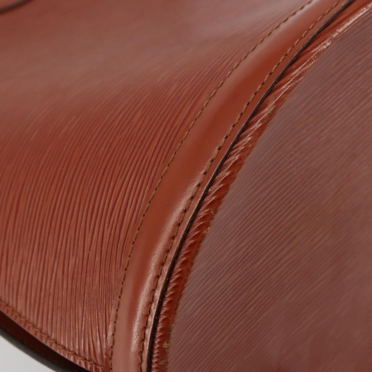 Louis Vuitton Cluny Epi Leather Brown Leather Shoulder Bag Bag (Pre-Owned)