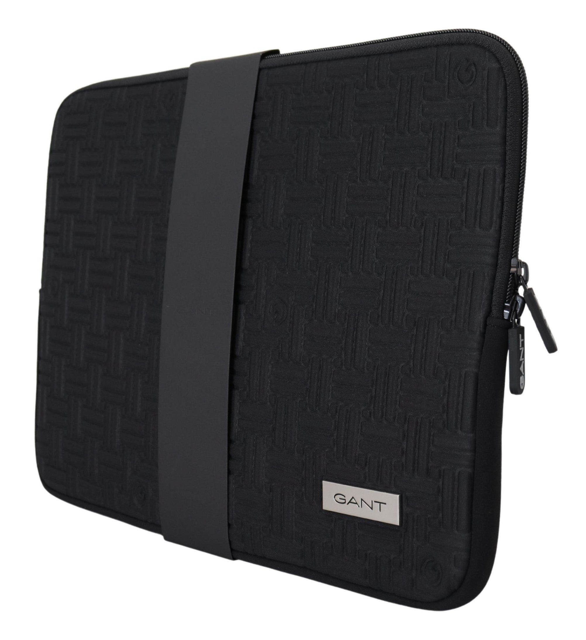 Gant Sleek Black Neoprene Laptop Men's Sleeve