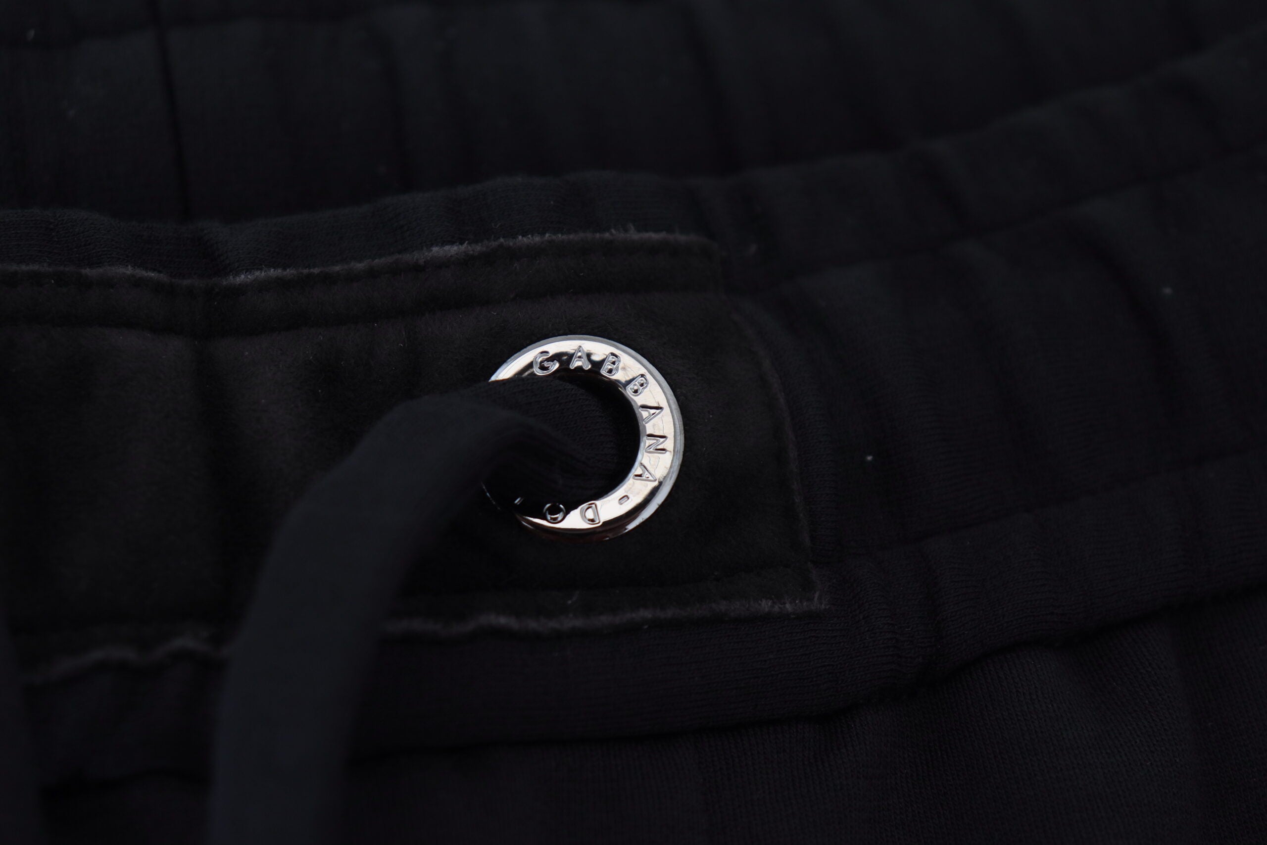 Dolce & Gabbana Sleek Black Wool-Blend Men's Sweatpants