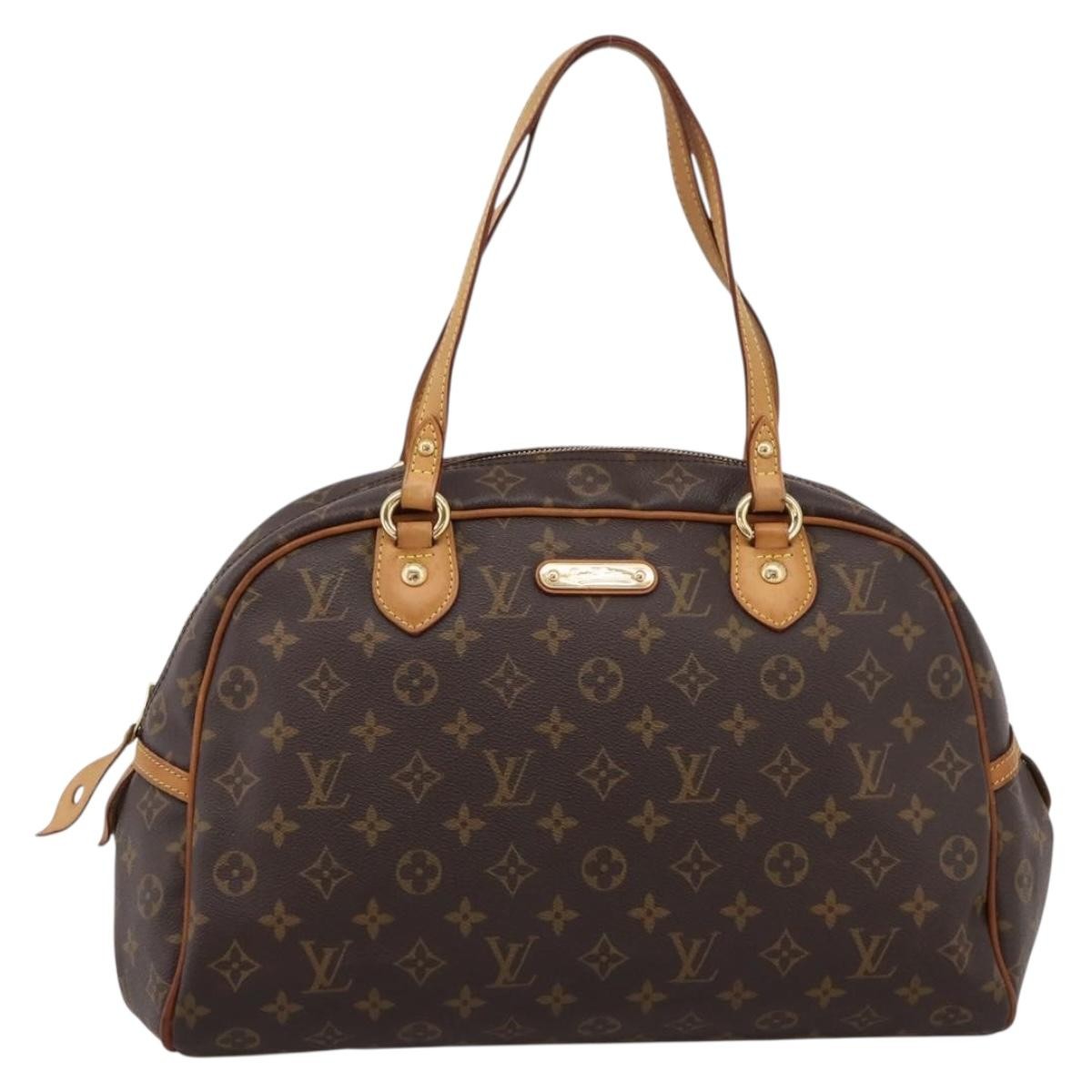 Louis Vuitton Montorgueil Monogram Canvas Brown Canvas Handbag (Pre-Owned)