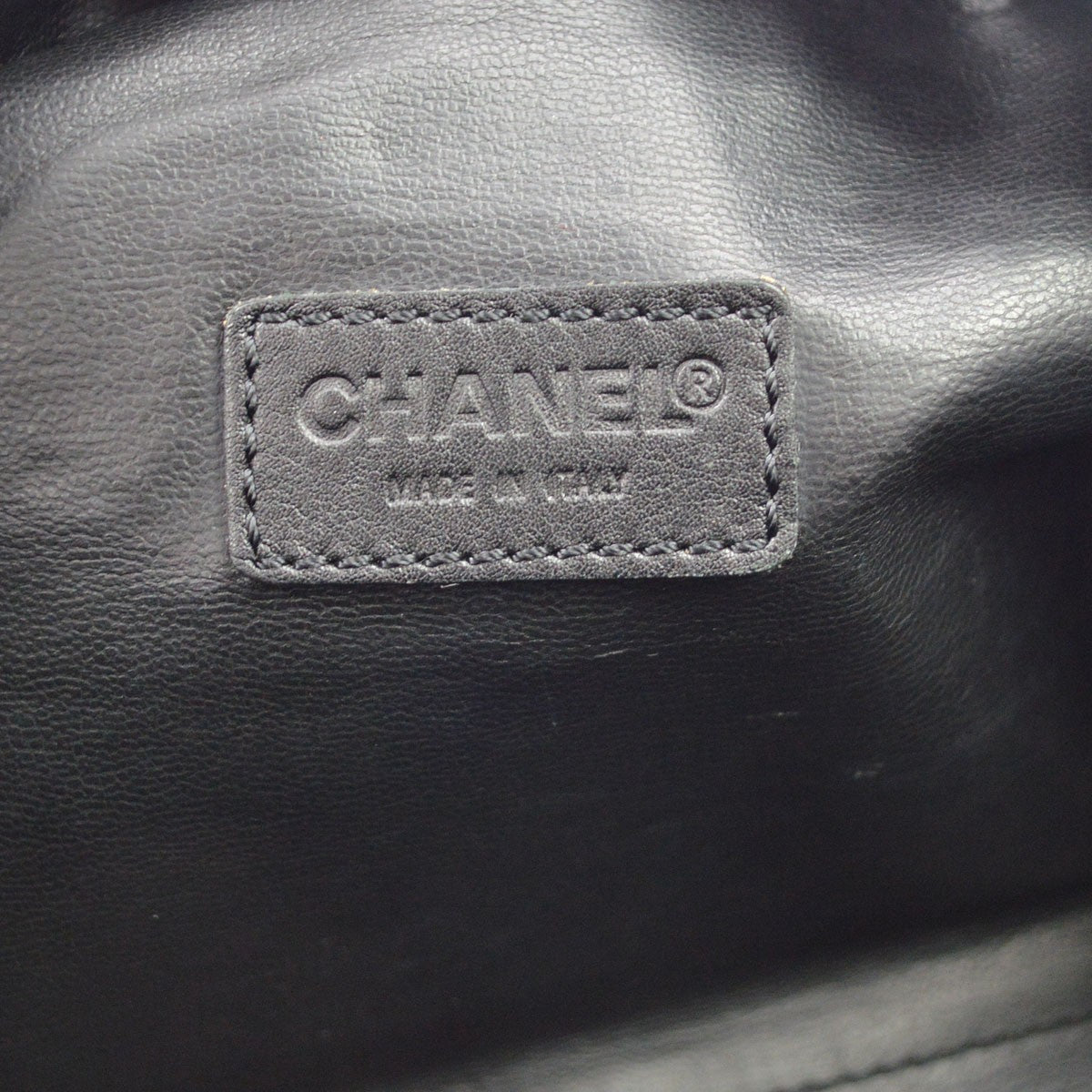 Chanel Sport Double Zip Nylon Black Nylon Clutche & Pouche Bag (Pre-Owned)