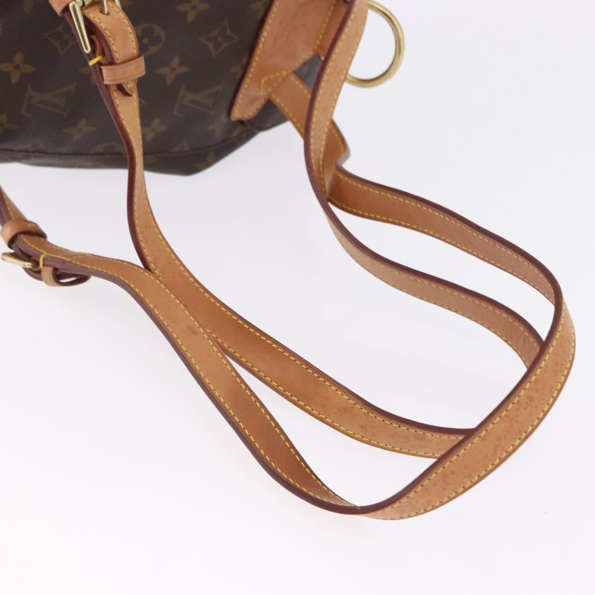 Louis Vuitton Vintage Montsouris Monogram Canvas Brown Canvas Backpack Bag (Pre-Owned)