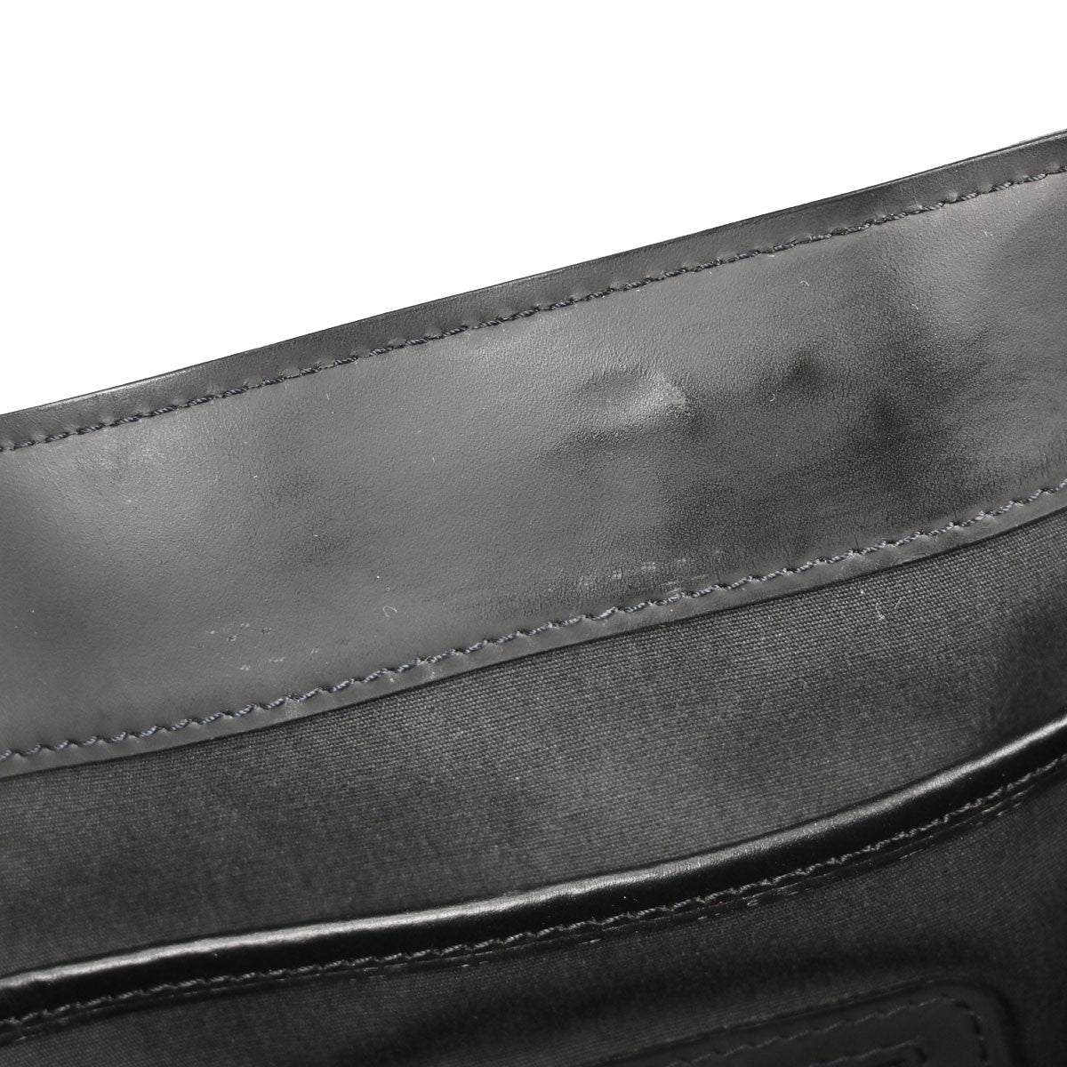 Louis Vuitton Lucille Mini Lin Black Canvas Handbag (Pre-Owned)
