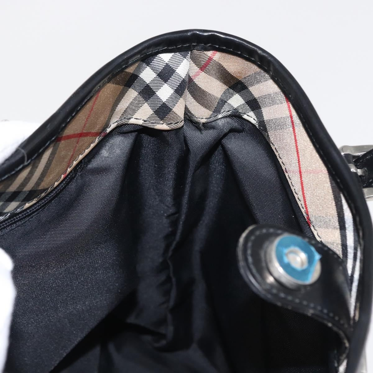 Burberry Blue Label Nylon Brown Nylon Tote Bag Bag (Pre-Owned)