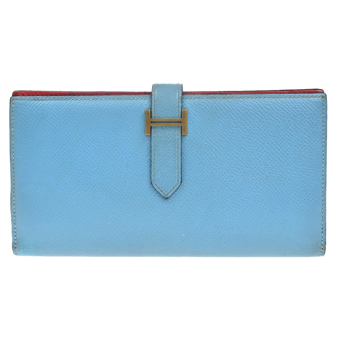 Hermes Bearn Epsom Multicolour Leather Wallets Accessory (Pre-Owned)