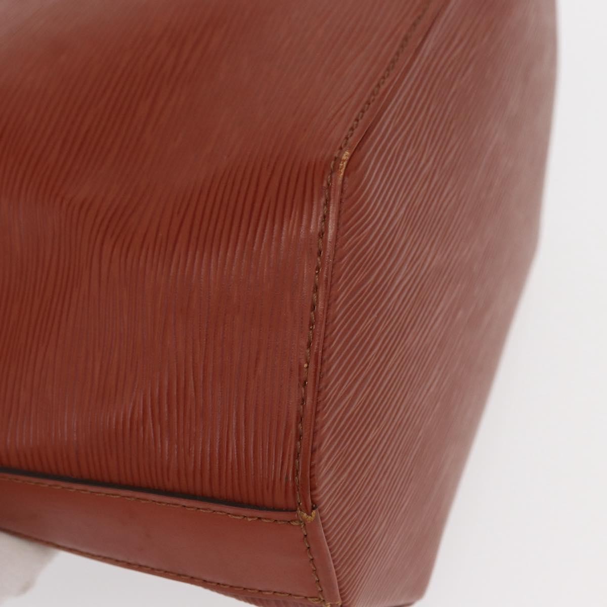 Louis Vuitton Vintage Sac D'epaule Epi Leather Brown Leather Shoulder Bag Bag (Pre-Owned)