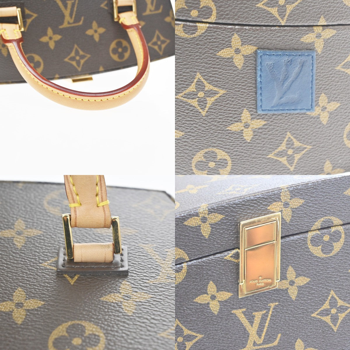 Louis Vuitton Frank Gehry Twisted Box Monogram Canvas Brown Canvas Handbag (Pre-Owned)