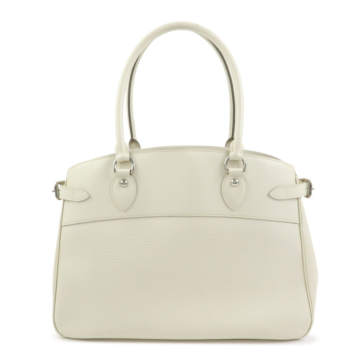 Louis Vuitton Passy Epi Leather White Leather Tote Bag Bag (Pre-Owned)