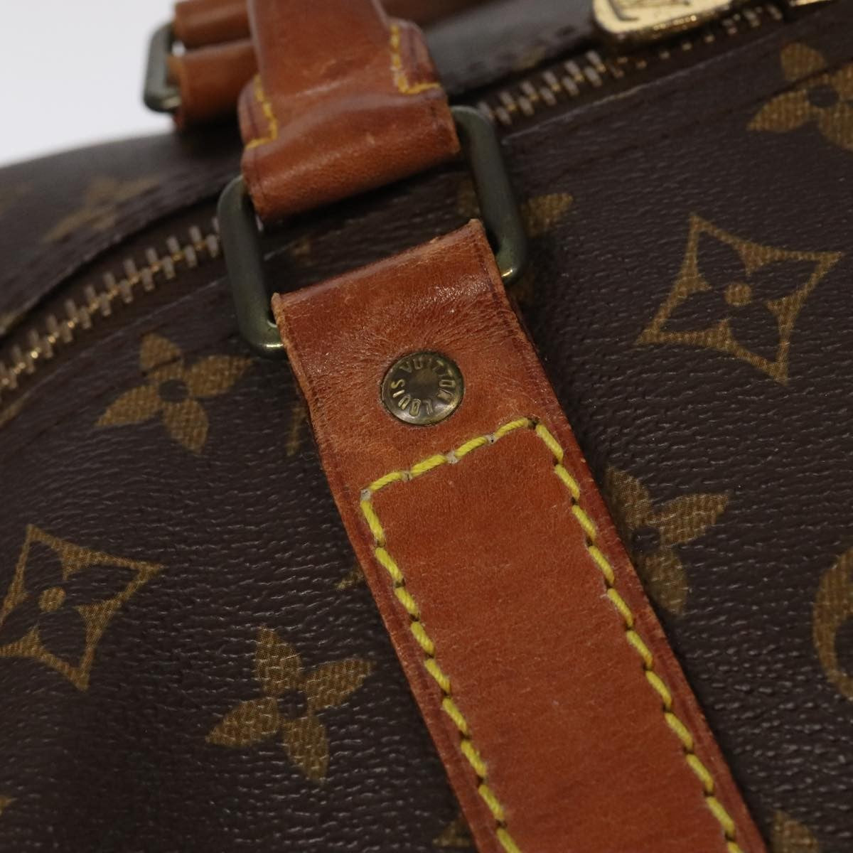 Louis Vuitton Keepall Monogram Canvas Brown Canvas Travel Bag Bag (Pre-Owned)