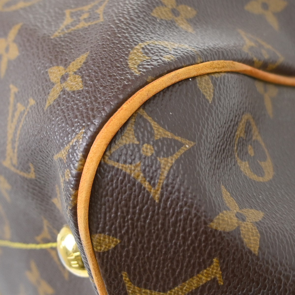 Louis Vuitton Tivoli Monogram Canvas Brown Canvas Handbag (Pre-Owned)