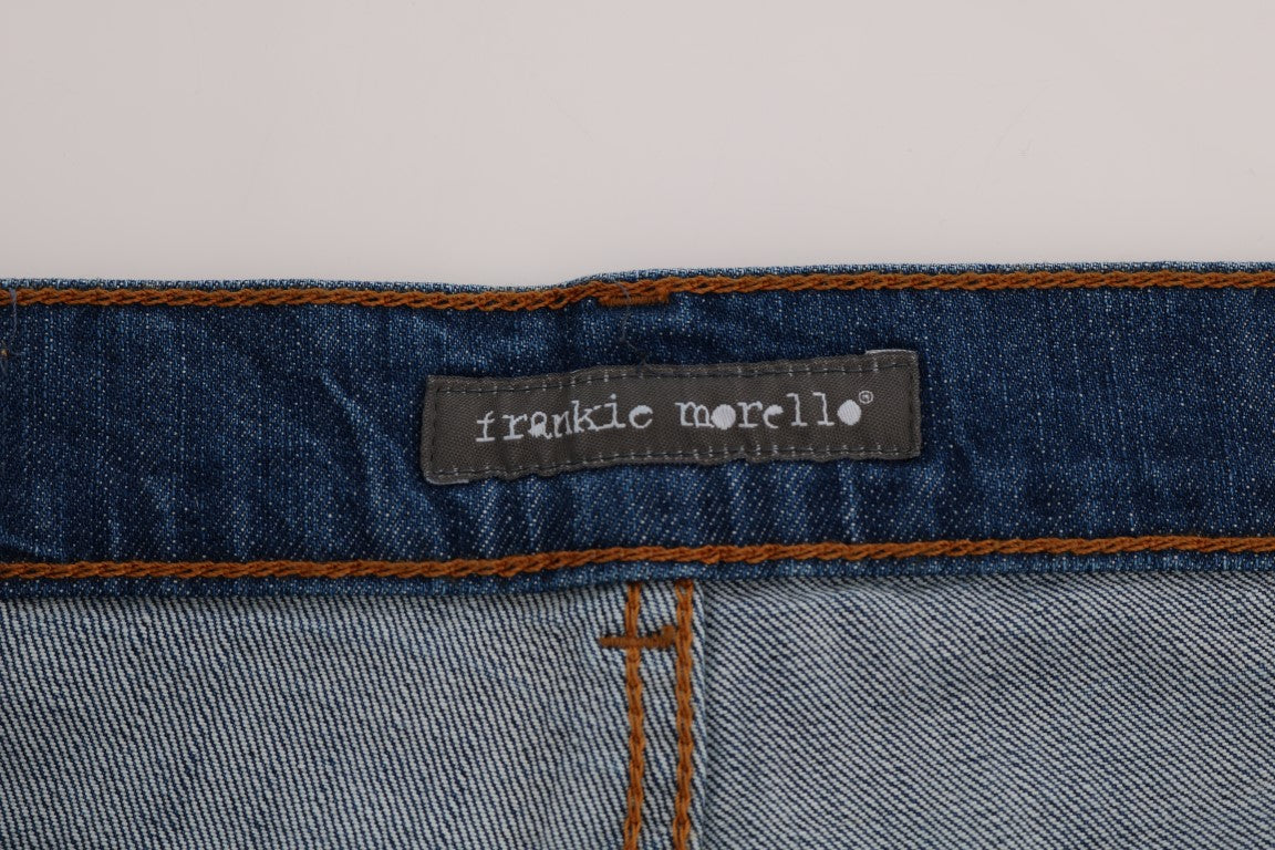 Frankie Morello Chic Slim Fit Blue Wash Men's Jeans