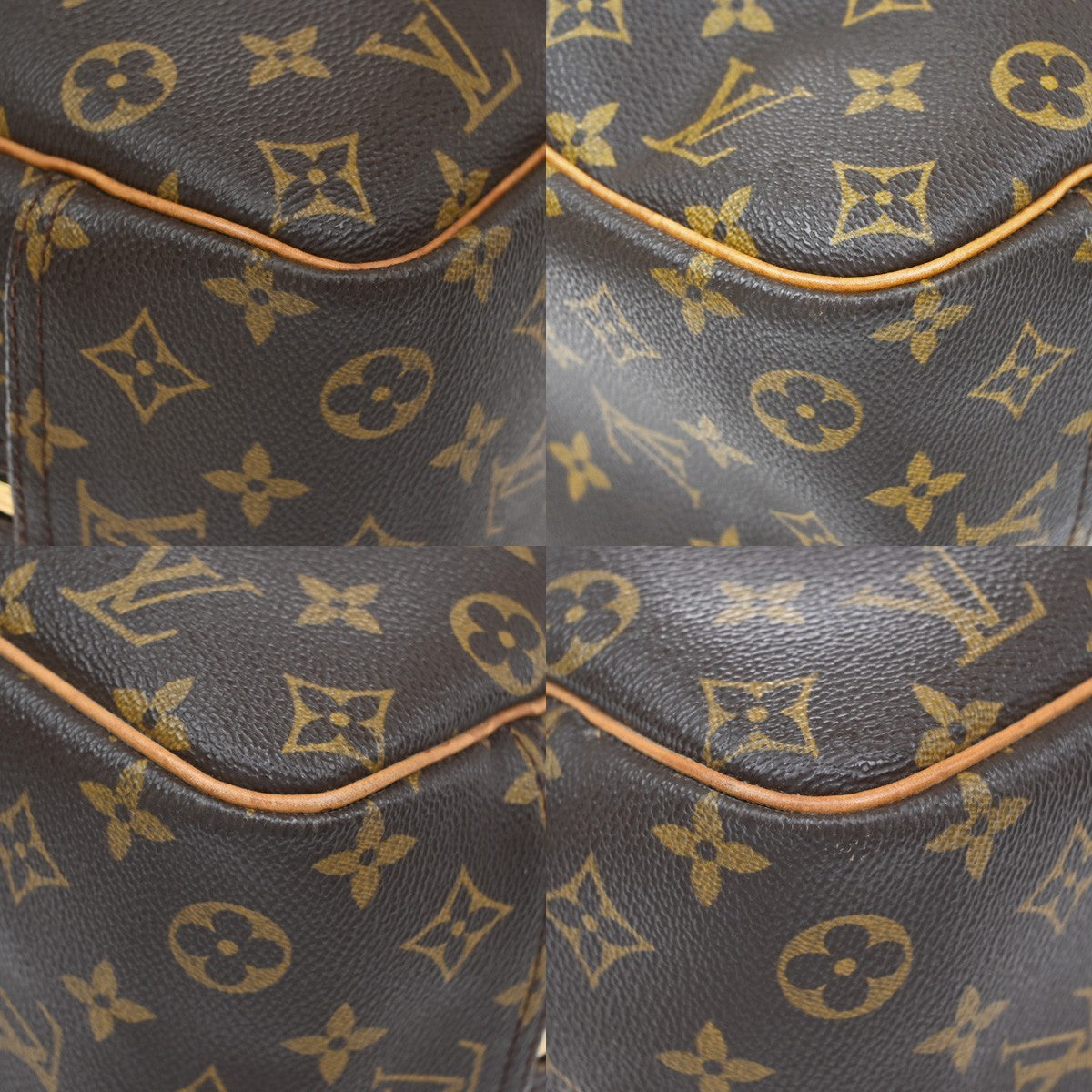 Louis Vuitton Trouville Monogram Canvas Brown Canvas Handbag (Pre-Owned)