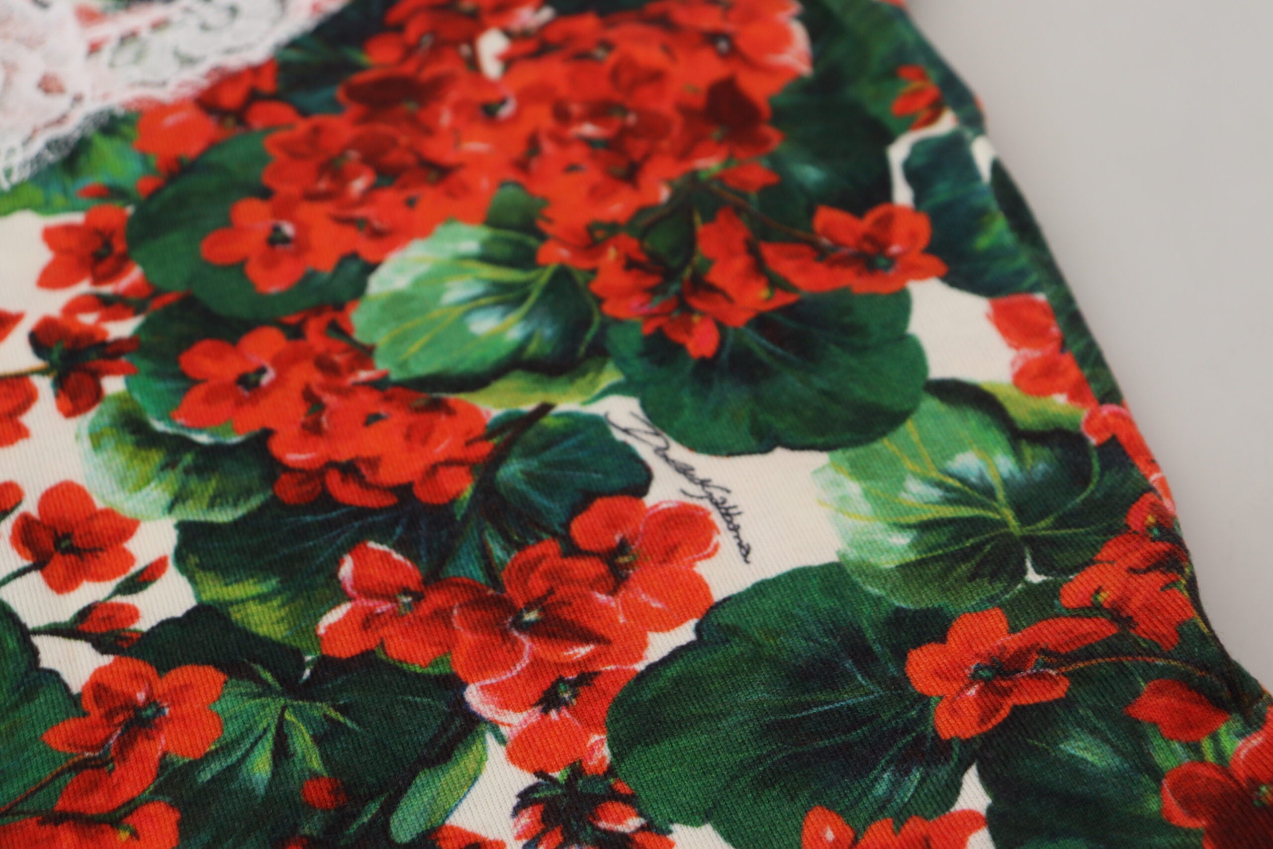 Dolce & Gabbana Chic Floral Print Tank Top Women's Vest