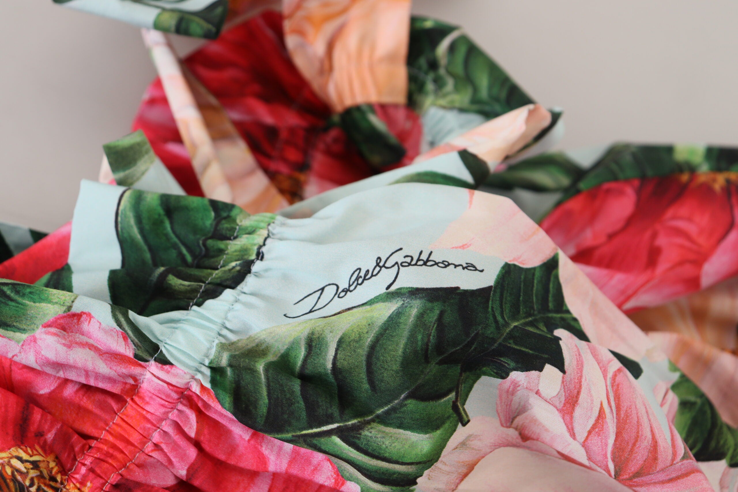 Dolce & Gabbana Elegant Floral Print Sleeveless Tank Women's Top