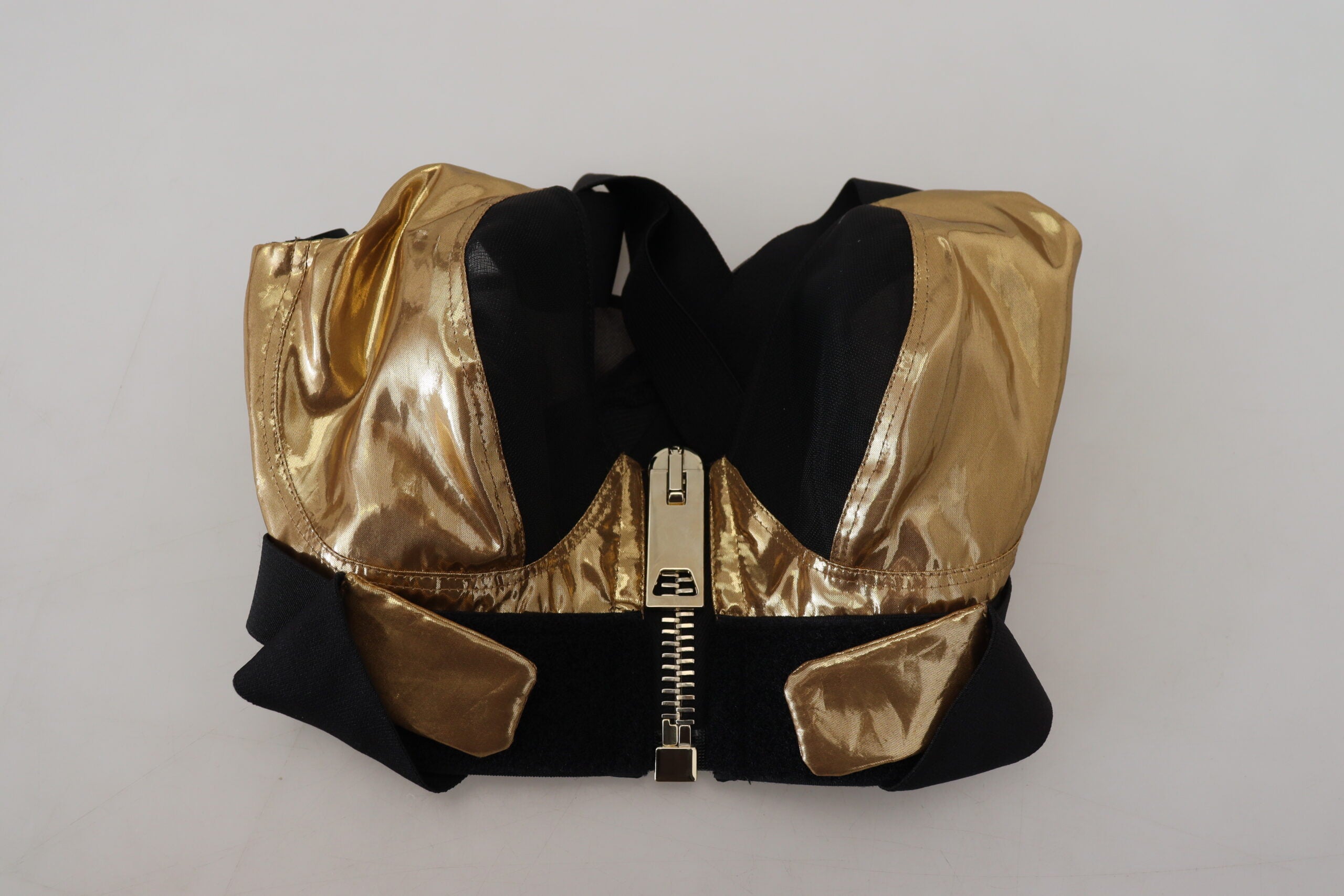 Dolce & Gabbana Elegant Cropped Top with Front Women's Zipper