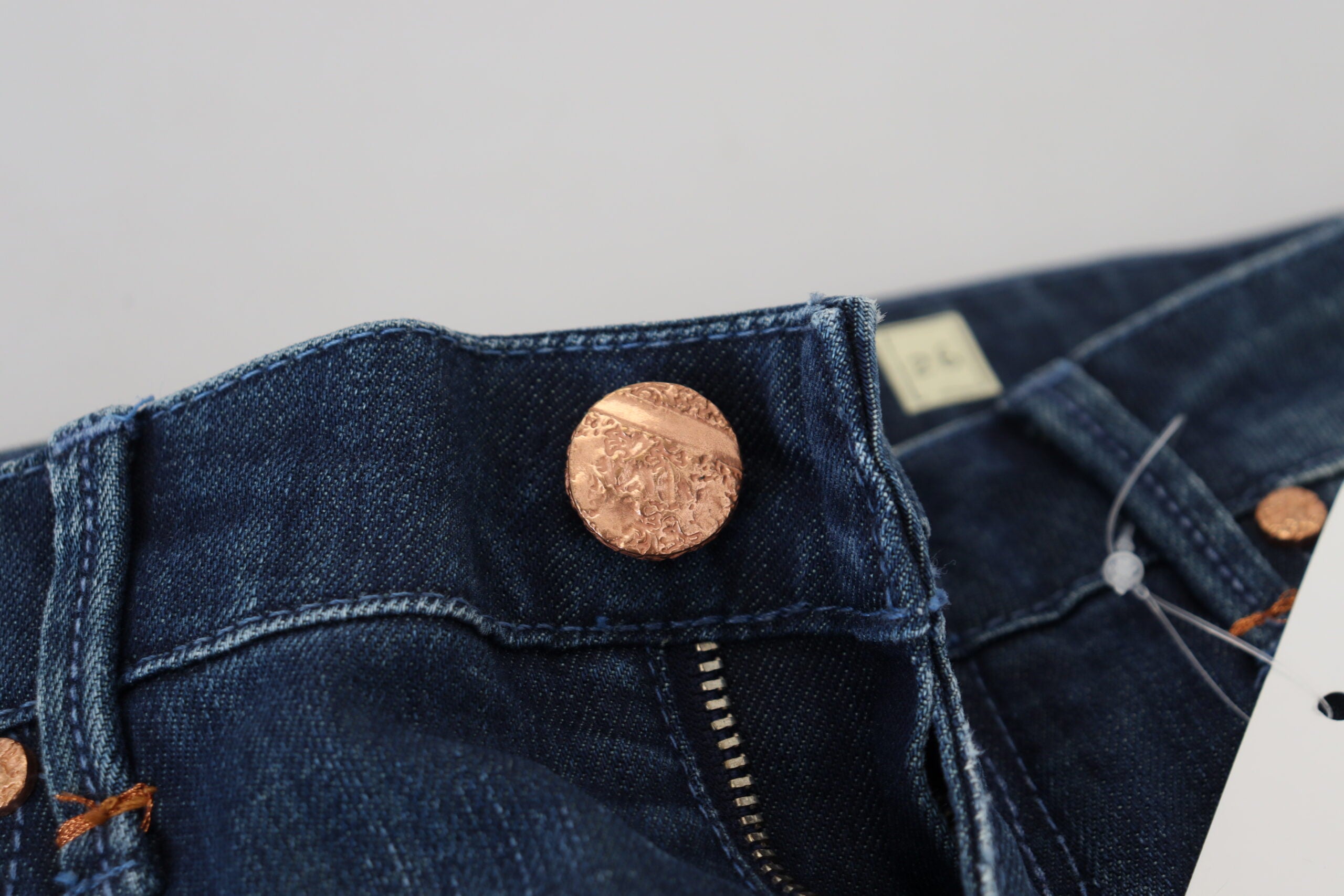 Acht Blue Cotton Slim Fit Women Casual Denim Women's Jeans