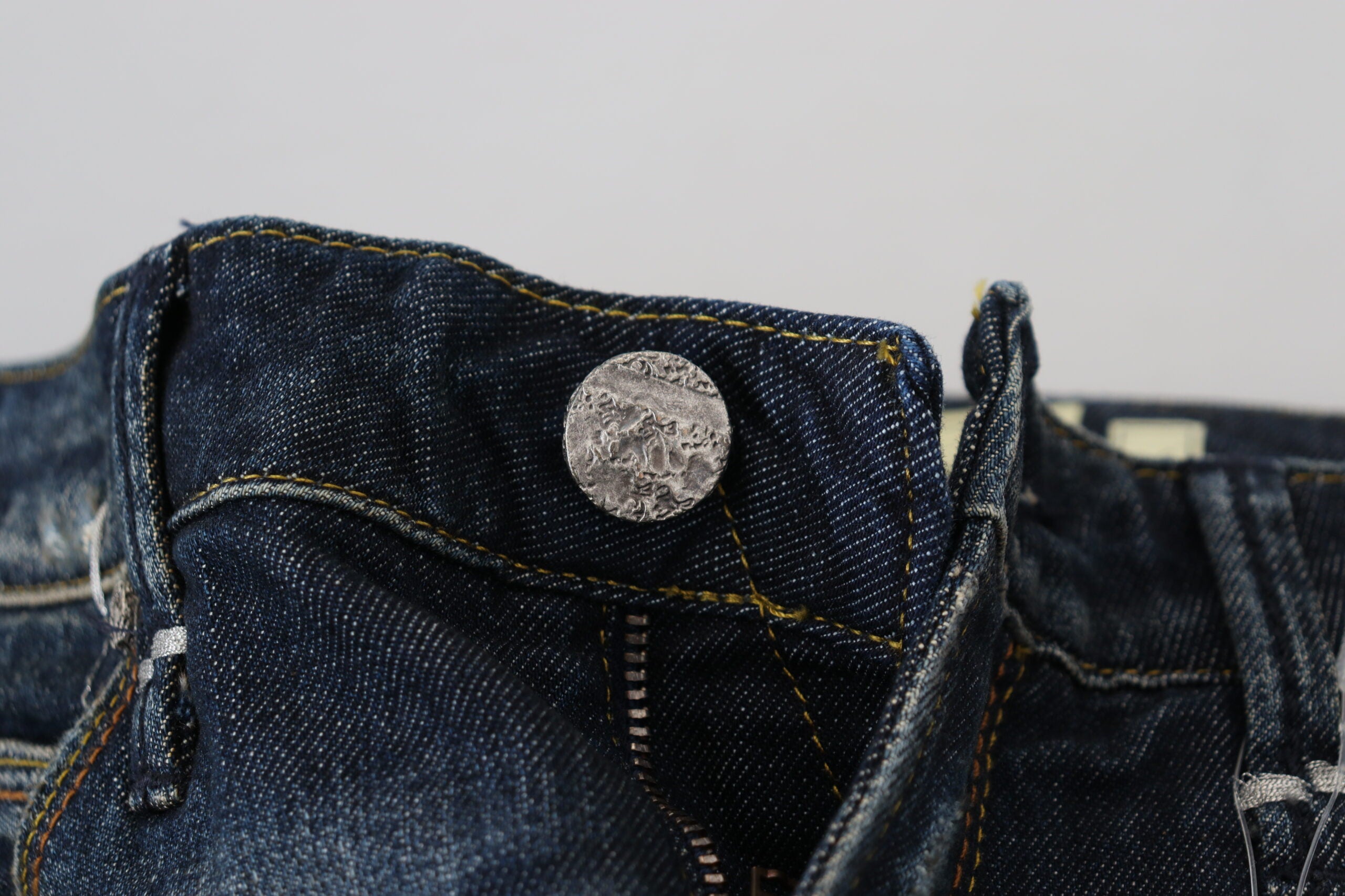 Acht Blue Cotton Slim Fit Women Casual Denim Women's Jeans