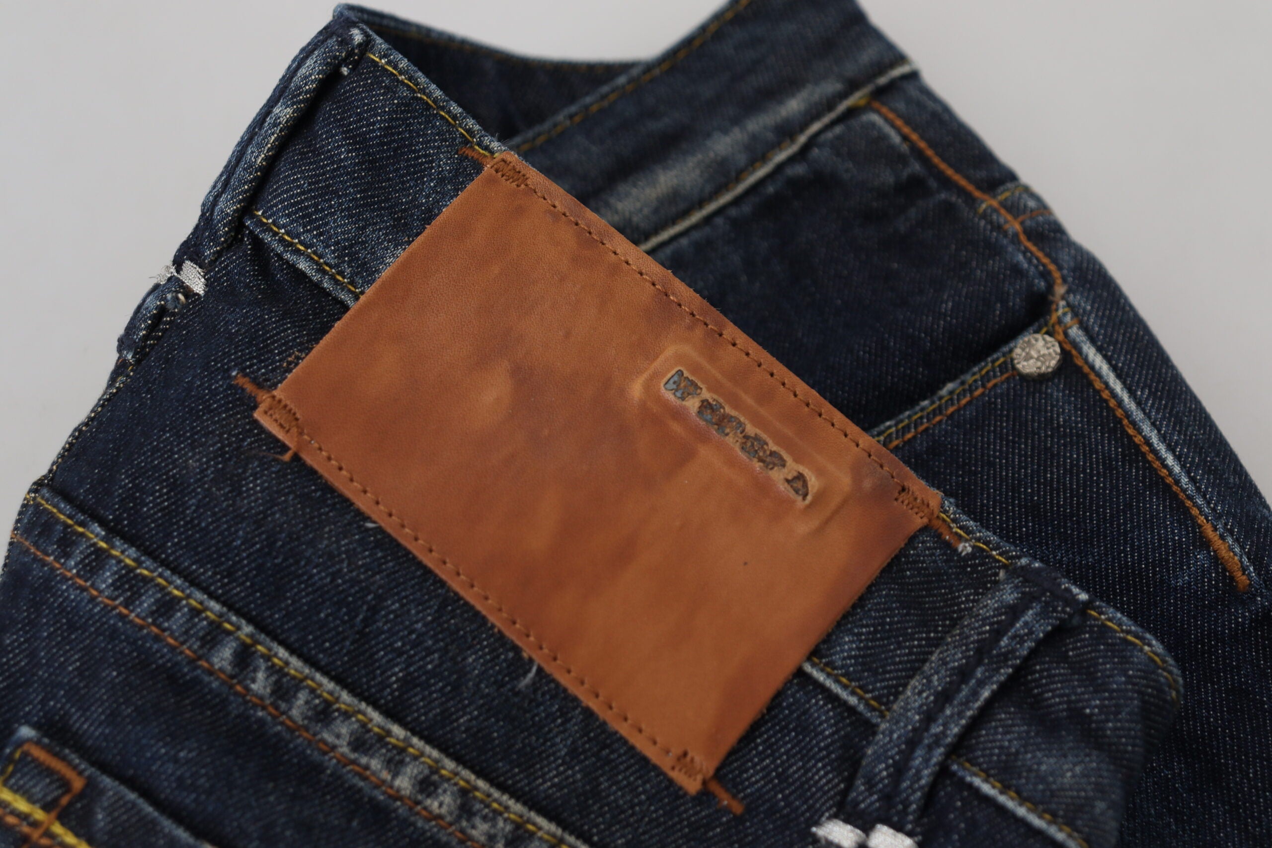 Acht Blue Cotton Slim Fit Women Casual Denim Women's Jeans