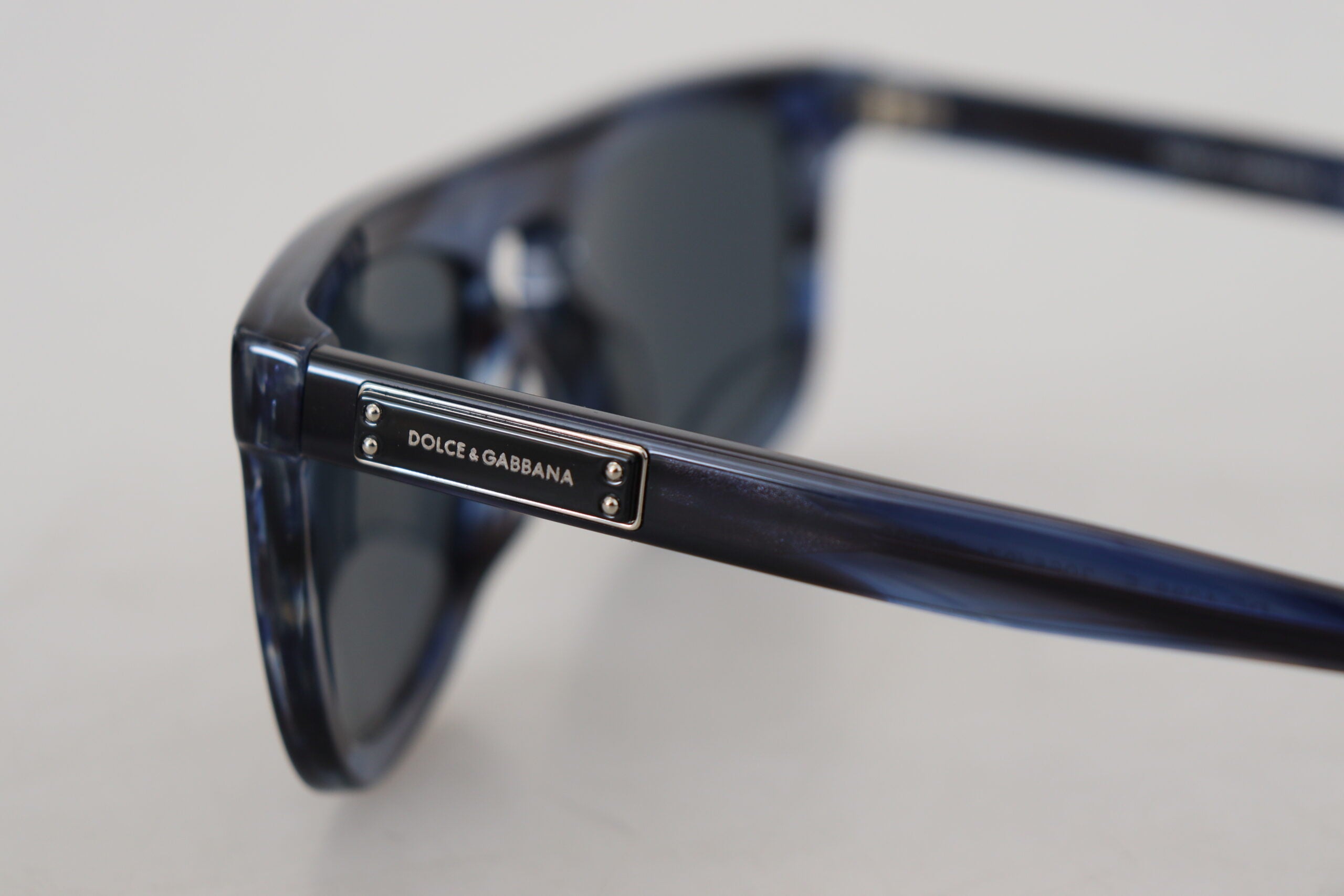 Dolce & Gabbana Elegant Blue Acetate Women's Sunglasses