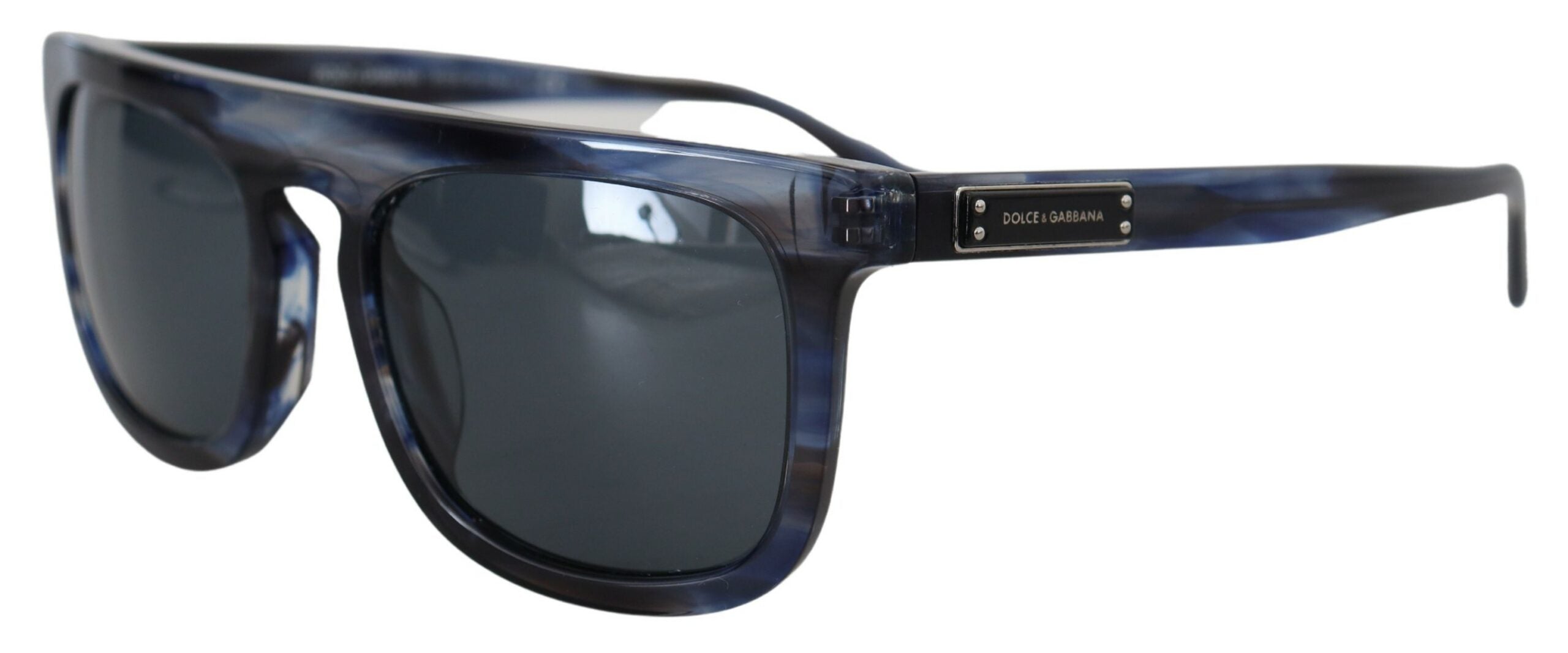 Dolce & Gabbana Elegant Blue Acetate Sunglasses for Women's Women