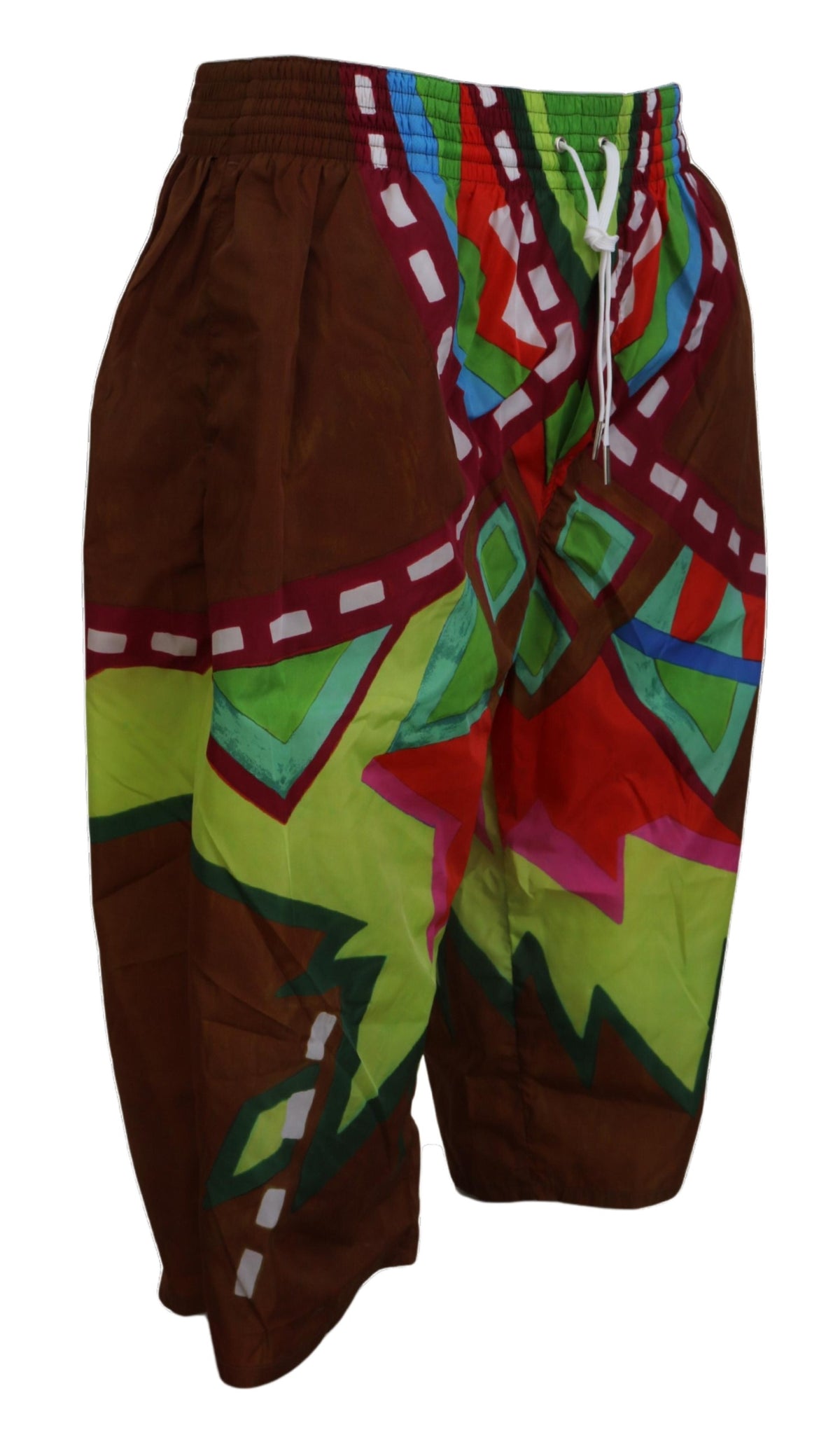 Dsquared² Multicolor Printed Men Beachwear Shorts Men's Swimwear