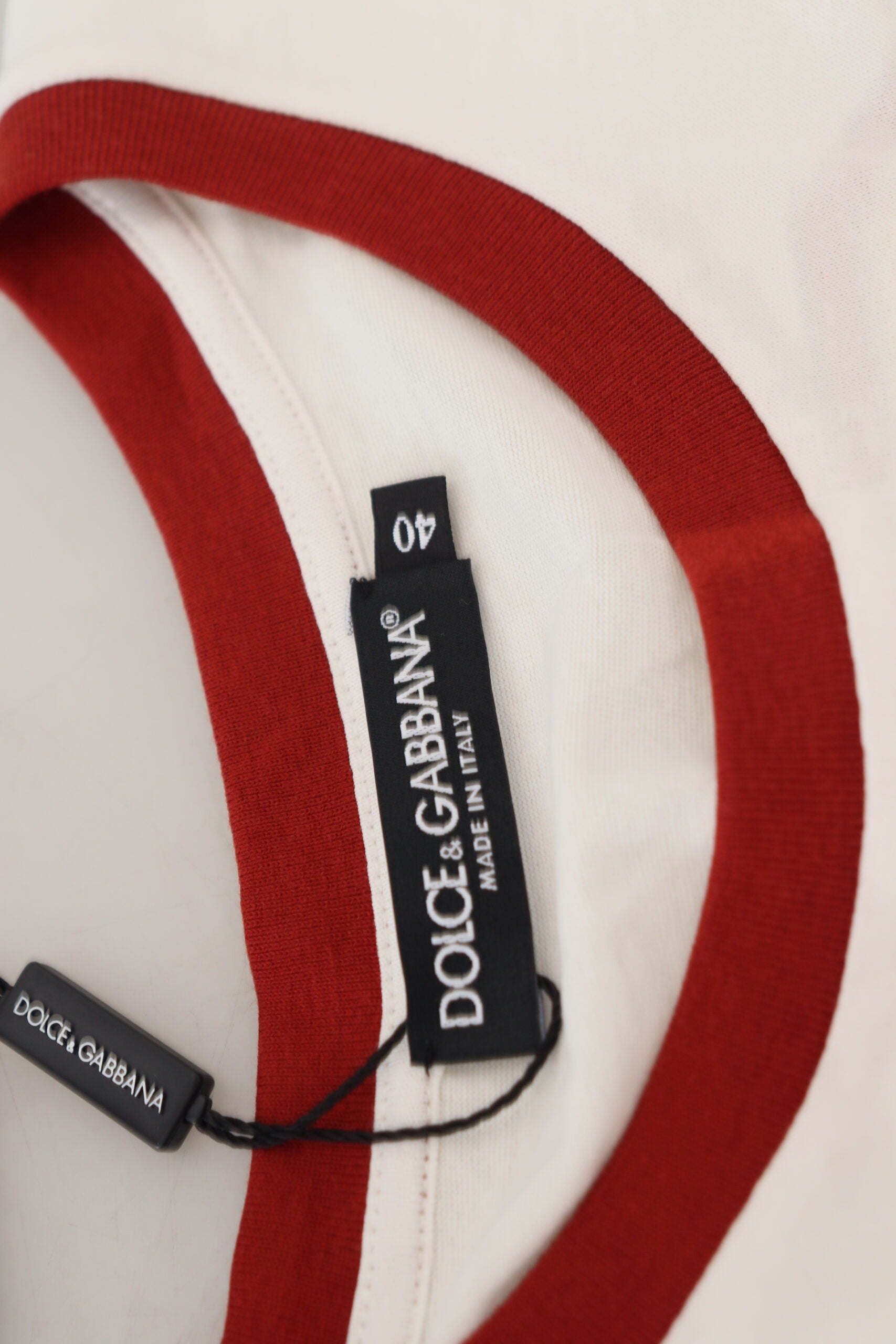 Dolce & Gabbana Elegant White Cotton Casual Women's Top