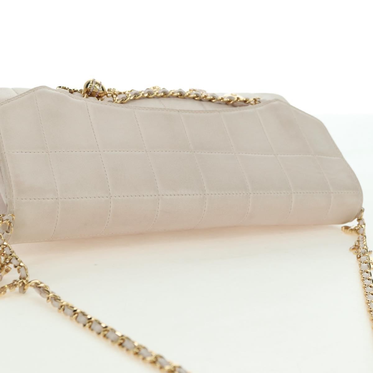 Chanel Chocolate Bar Accordion Reissue Flap Quilted Lambskin Pink_Gold Leather Handbag (Pre-Owned)