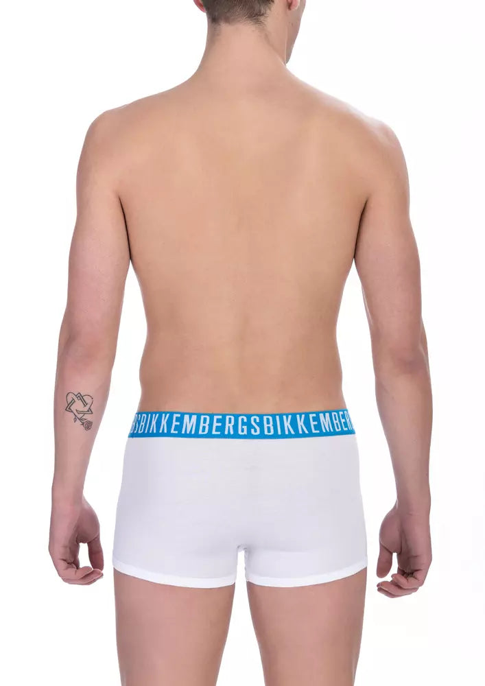 Bikkembergs White Cotton Men's Men's Trunk