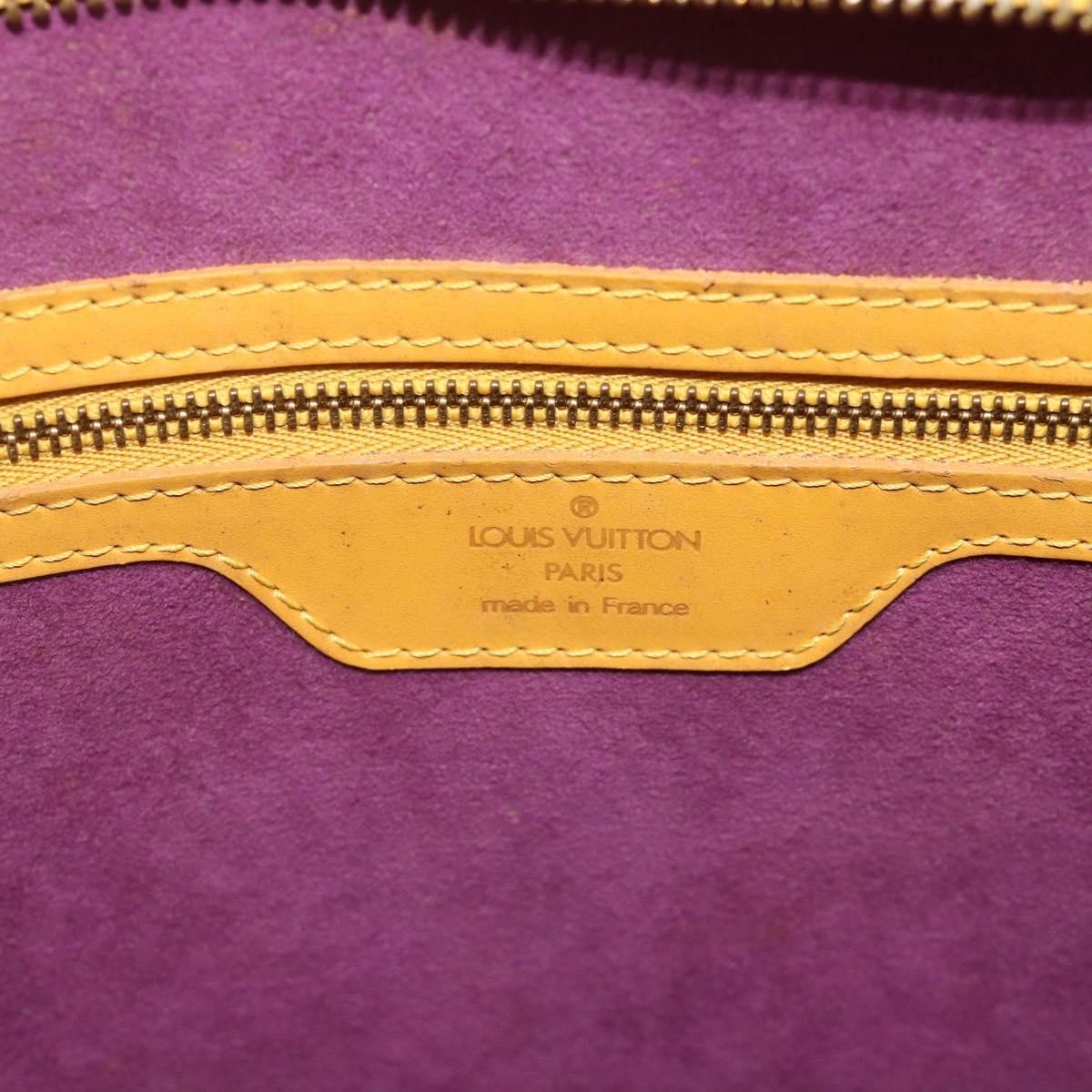 Louis Vuitton Saint Jacques Epi Leather Yellow Leather Shoulder Bag Bag (Pre-Owned)