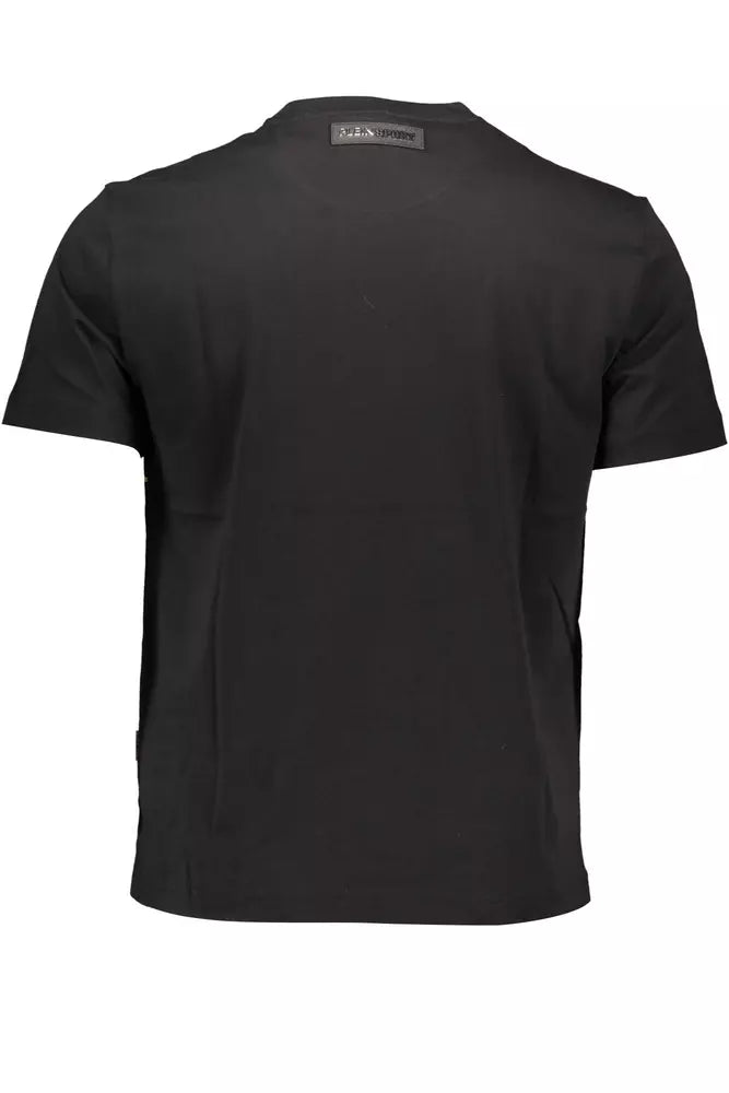 Plein Sport Black Cotton Men's T-Shirt