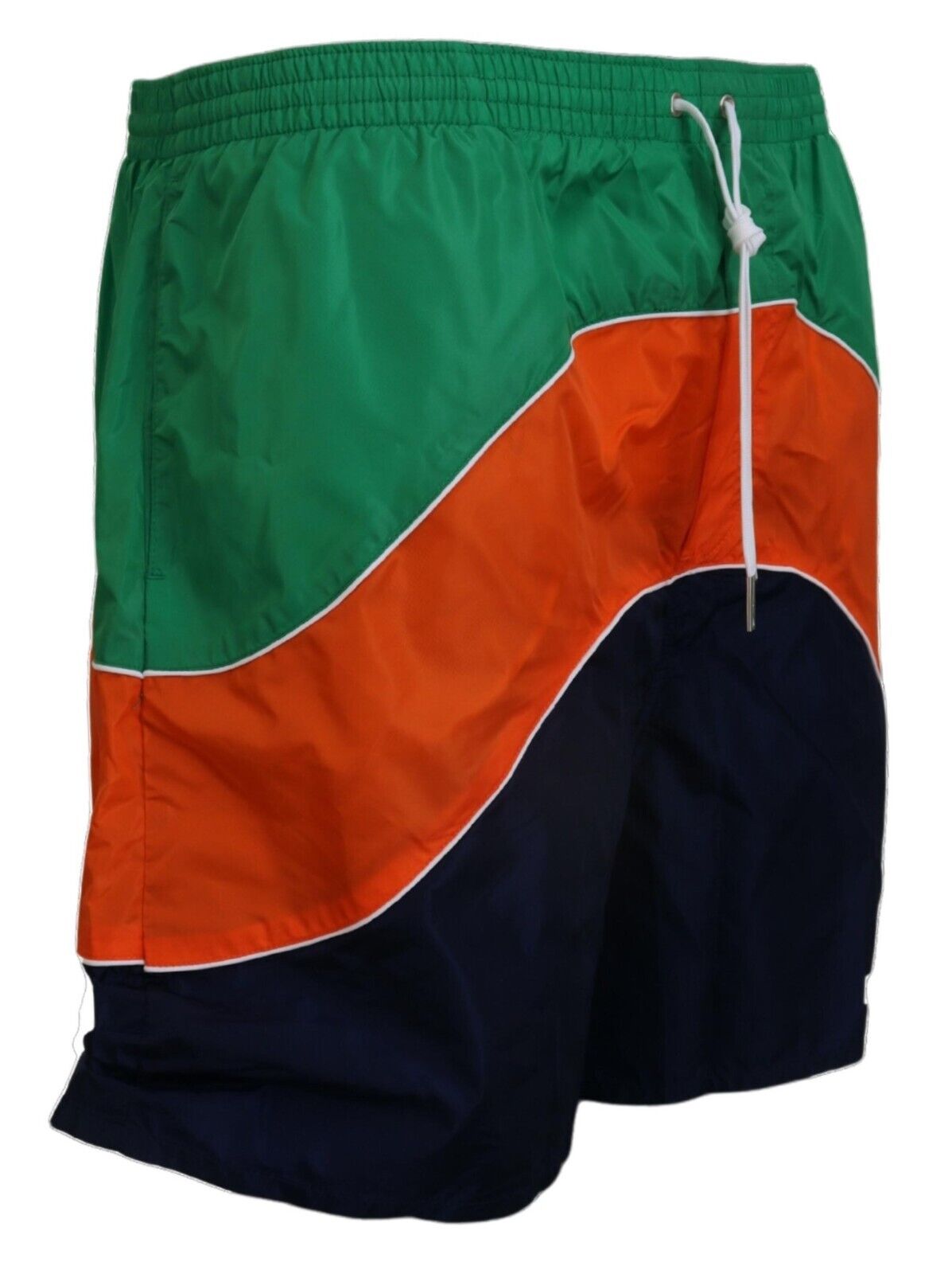 Dsquared² Multicolor Logo Print Men Beachwear Swimwear Men's Short